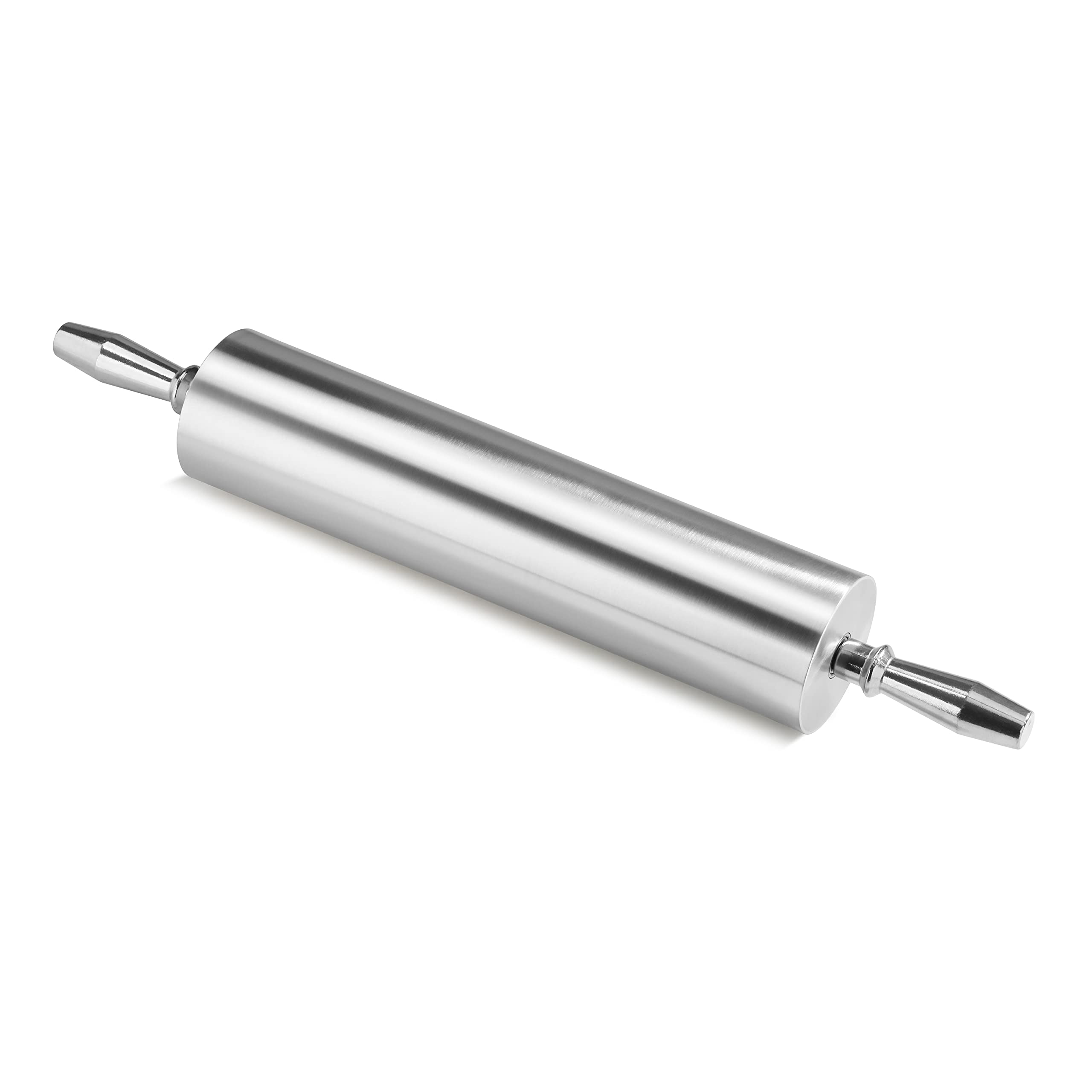 New Star Foodservice 37517 Extra Heavy Duty Restaurant Aluminum Rolling Pin, 15'', Silver