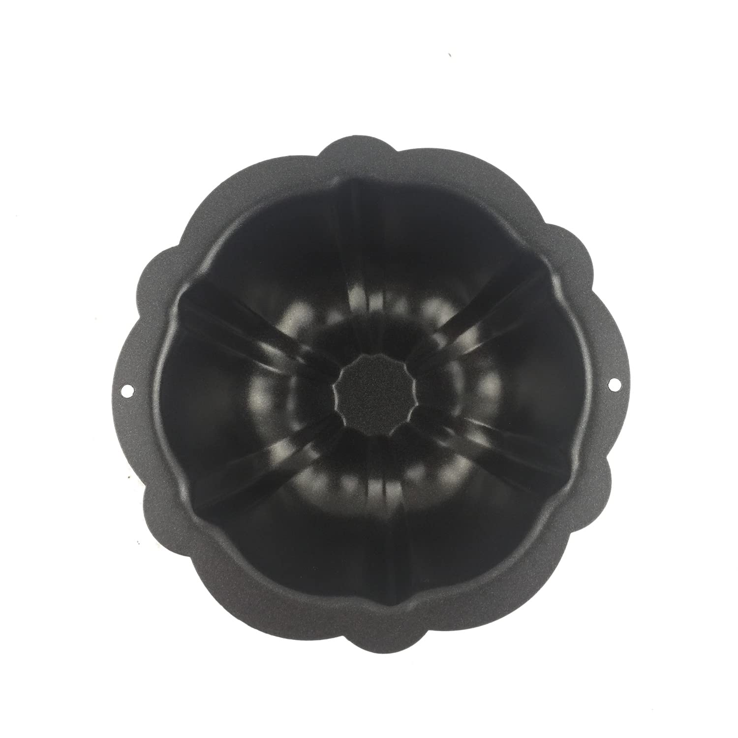 Lovedeal 4 Inch Nonstick Mini Bundt Cake Pan, Set Of 4 For Baking, Carbon Steel Fluted Cake Pans, Metal Round Pumpkin Shaped Cak