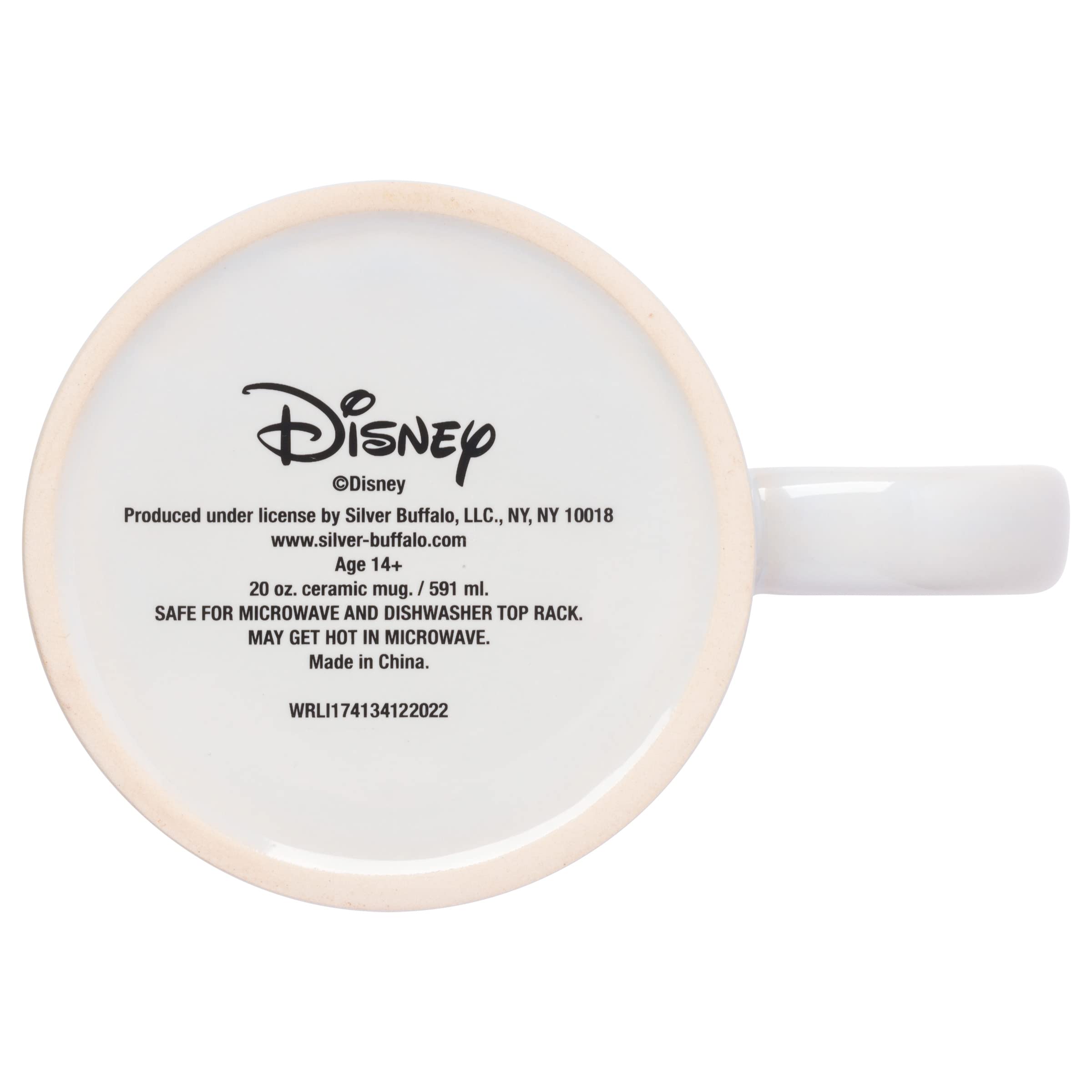 Silver Buffalo Lilo And Stitch Te Amo Ceramic Mug, 20 Ounces