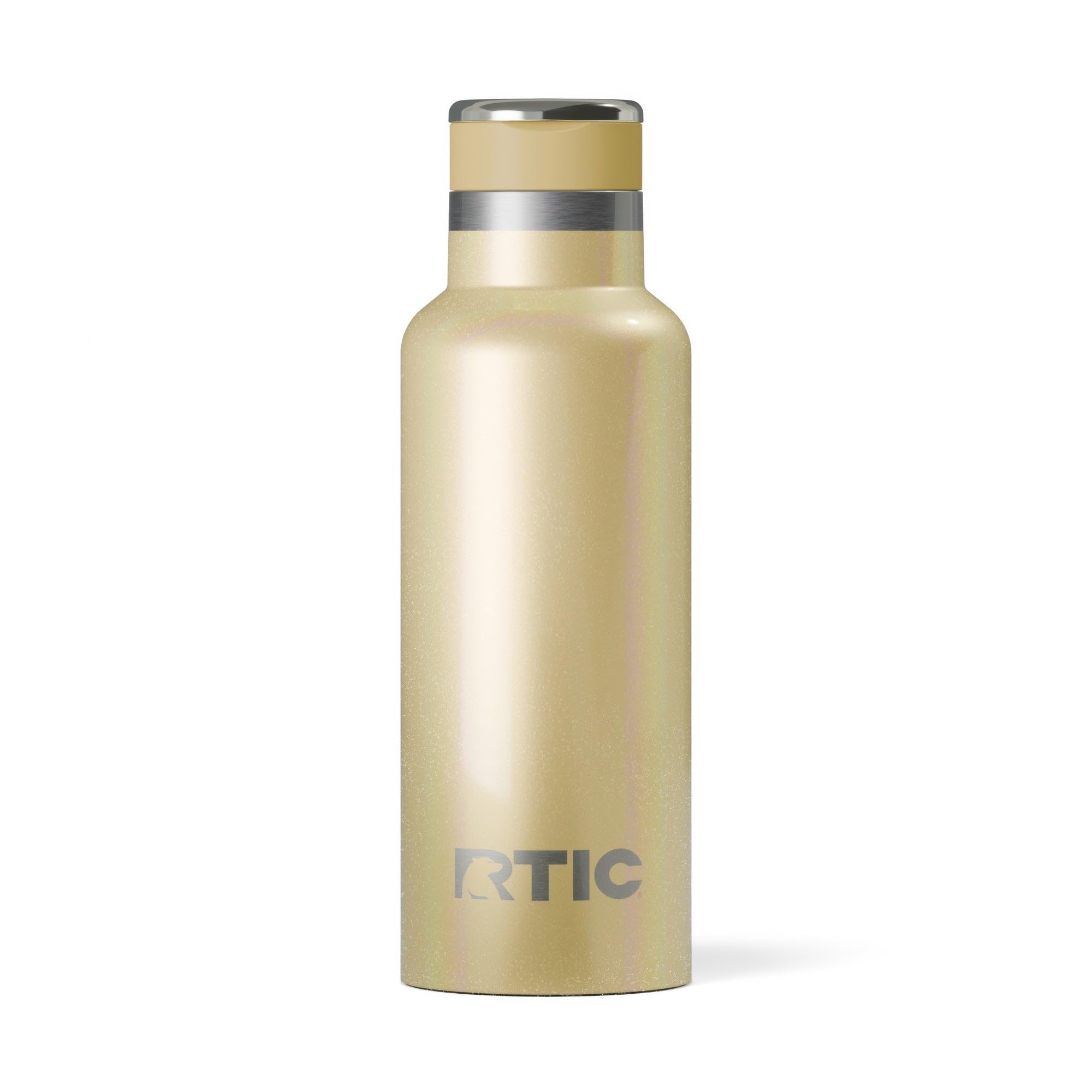 RTIC 16oz Journey Bottle Metal Ceramic Lined Stainless Steel Vacuum Insulated, BPA Free, Reusable, for Water, Hot and Cold Drink