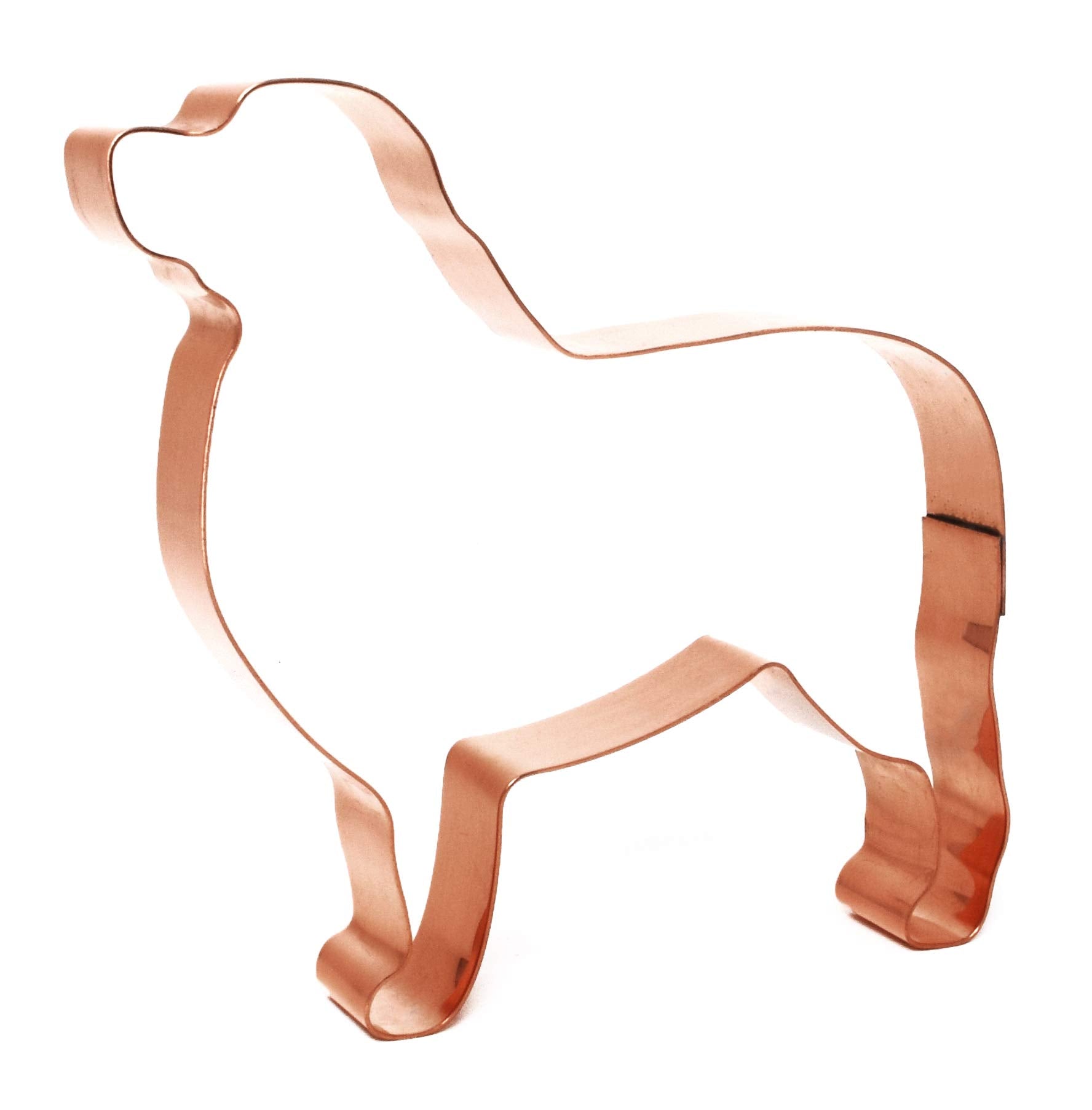 No. 1 Bernese Mountain Dog Breed Cookie Cutter 5 X 4.4 - Handcrafted Copper Cookie Cutter By The Fussy Pup