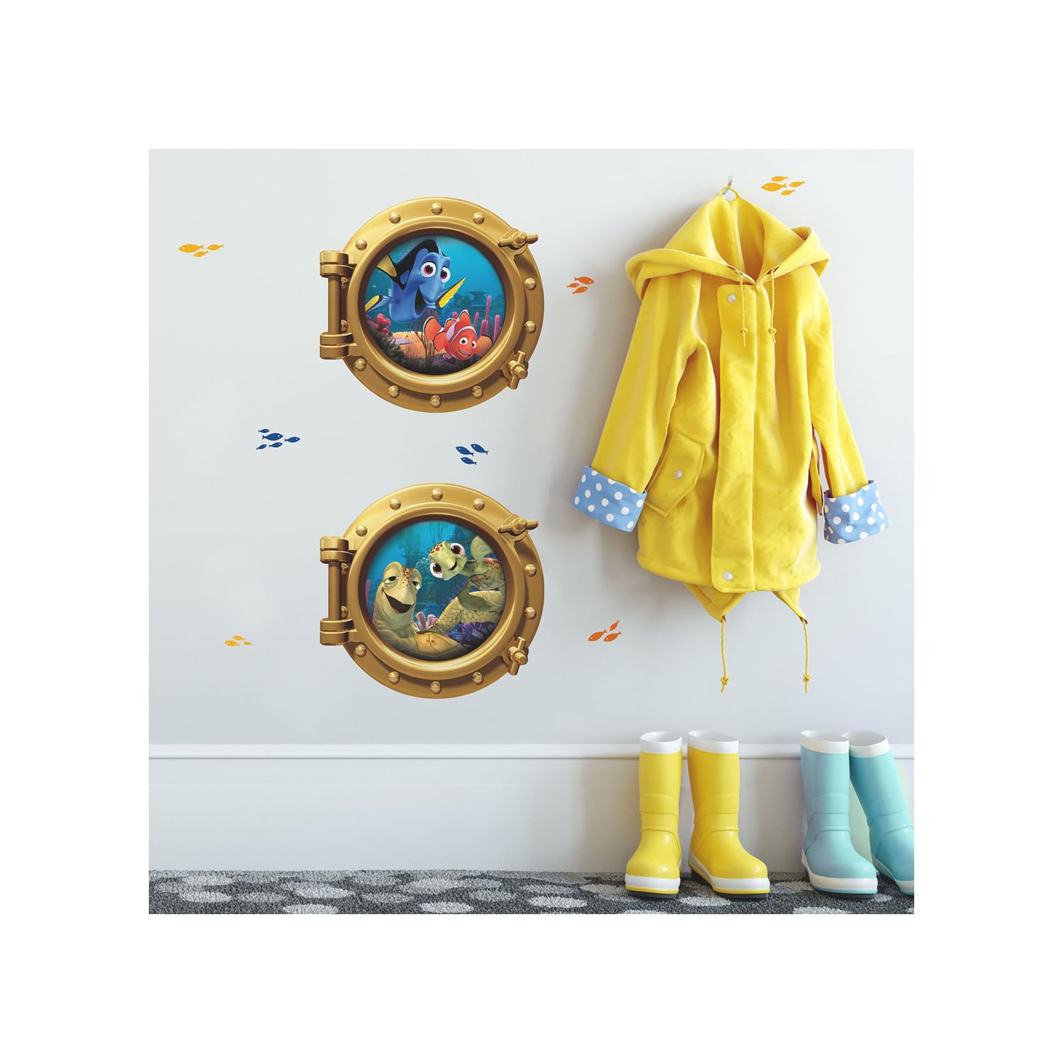 Roommates Rmk2060gm Finding Nemo Peel And Stick giant Wall Decals