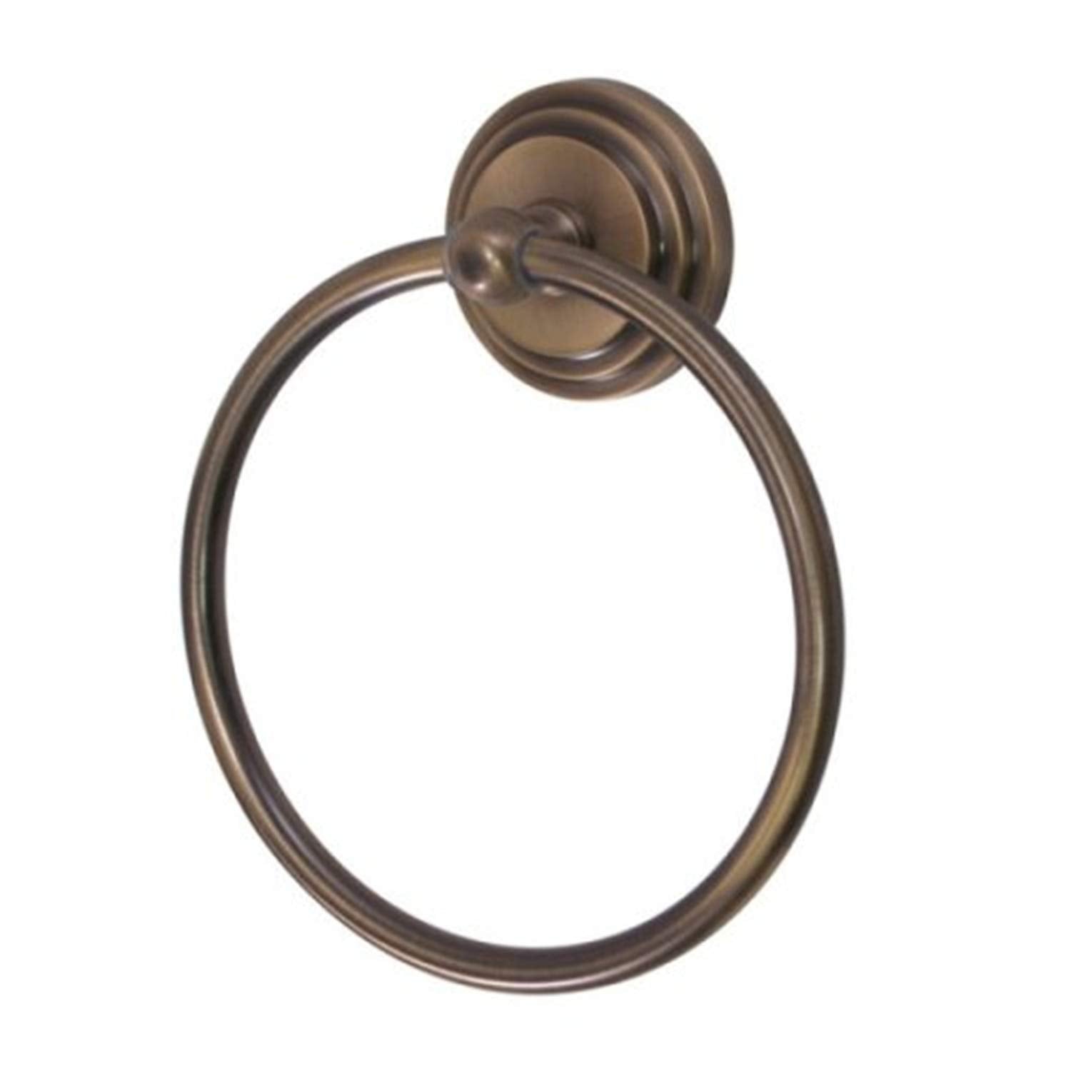 Kingston Brass BA2714AB Milano Towel Ring  Antique Brass
