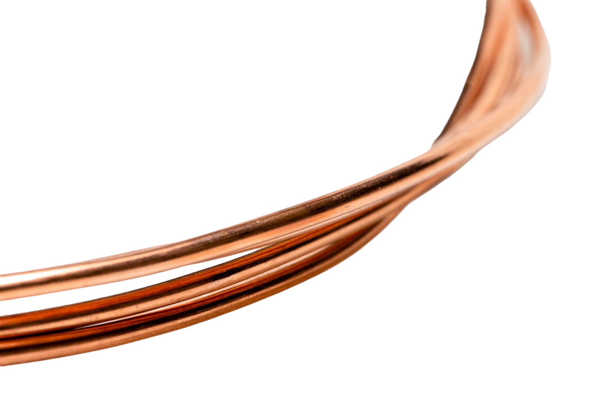 18 Gauge, 999 Pure Copper Wire (Round) Dead Soft Cda 110 Made In Usa - 5Ft By Craft Wire