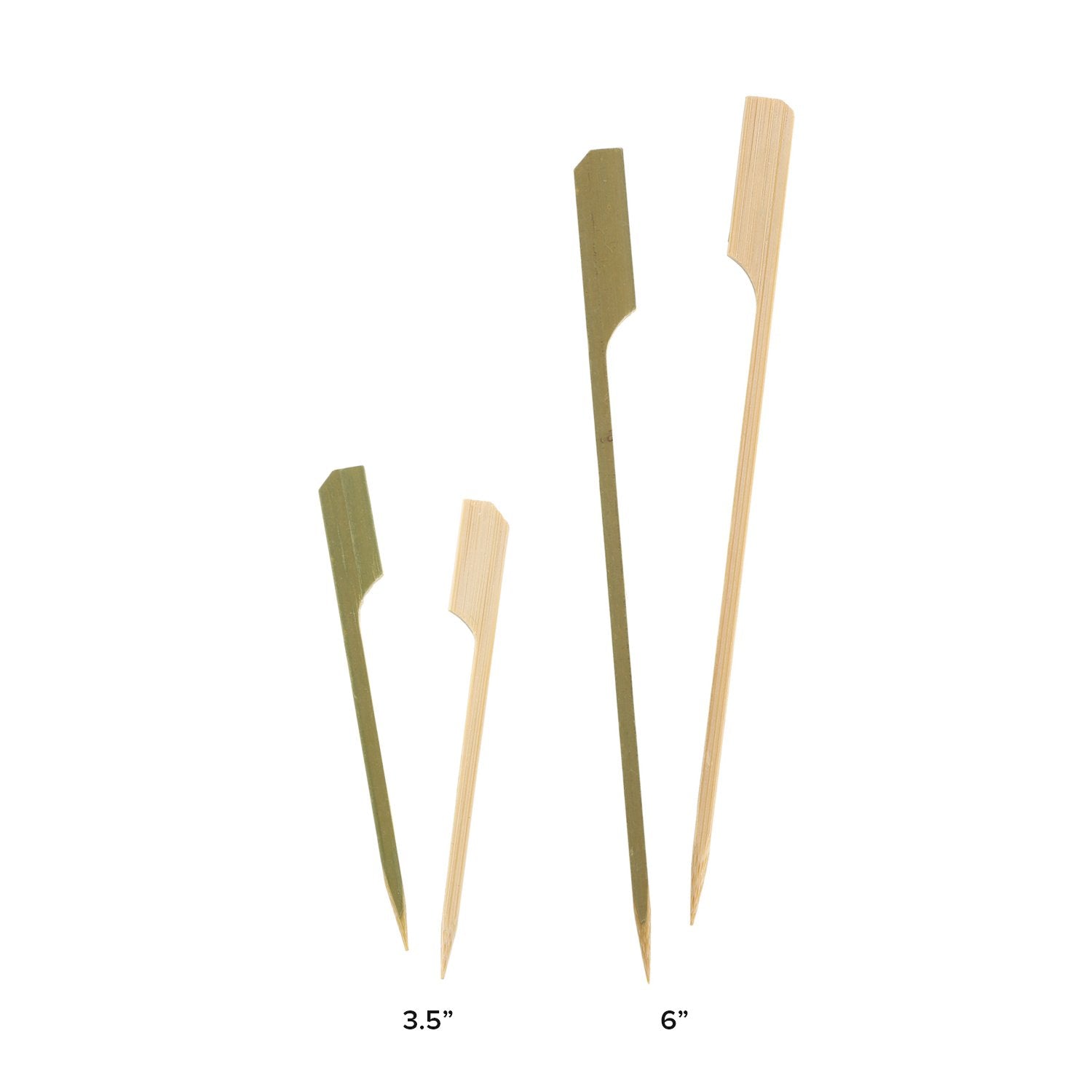 Royal 6'' Bamboo Paddle Pick, Package Of 1000