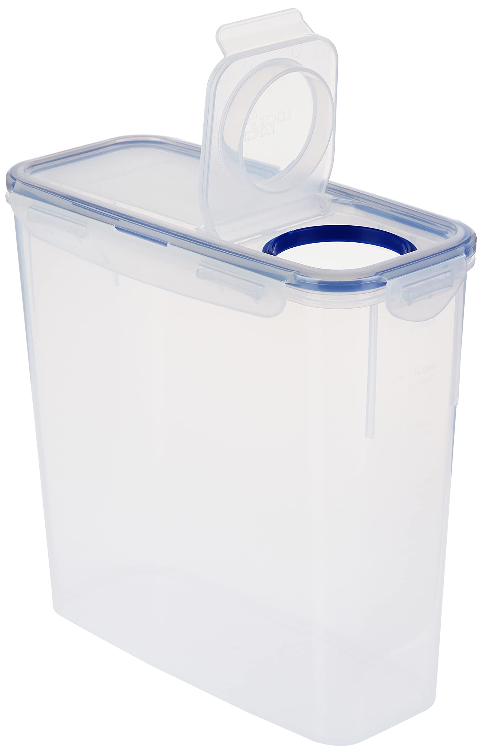 Lock & Lock Easy Essentials Food Storage Bin Set For Pasta, Flour, Sugar/Airtight Container Lids/Bpa-Free/Dishwasher Safe, 8 Pie