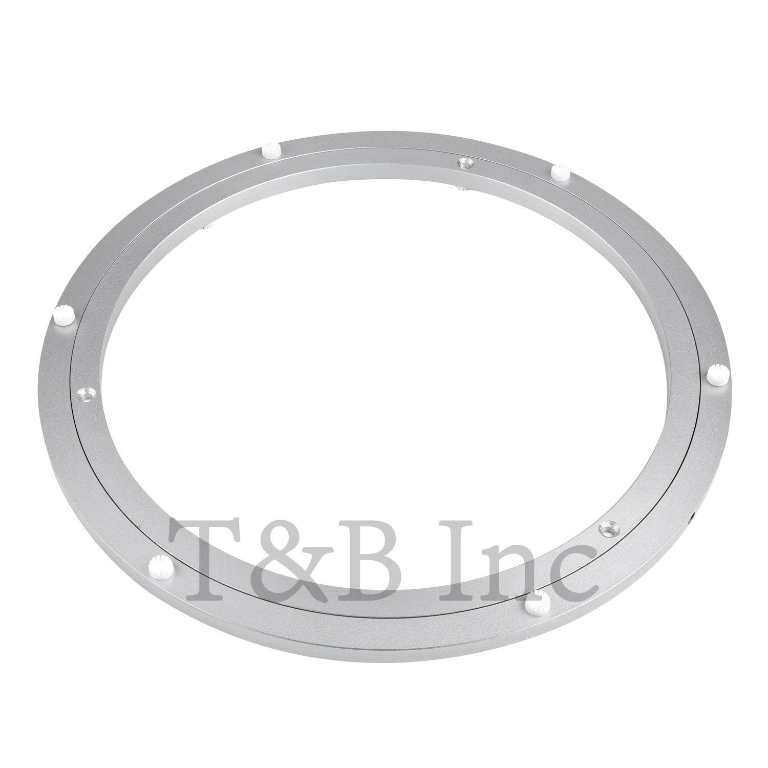 Tambee 12 Inch Lazy Susan Hardware Heavy Duty Metal Rotating Hardware Turntable Bearing Ring 300Mm Turntable Lazy Susan Kit Lazy