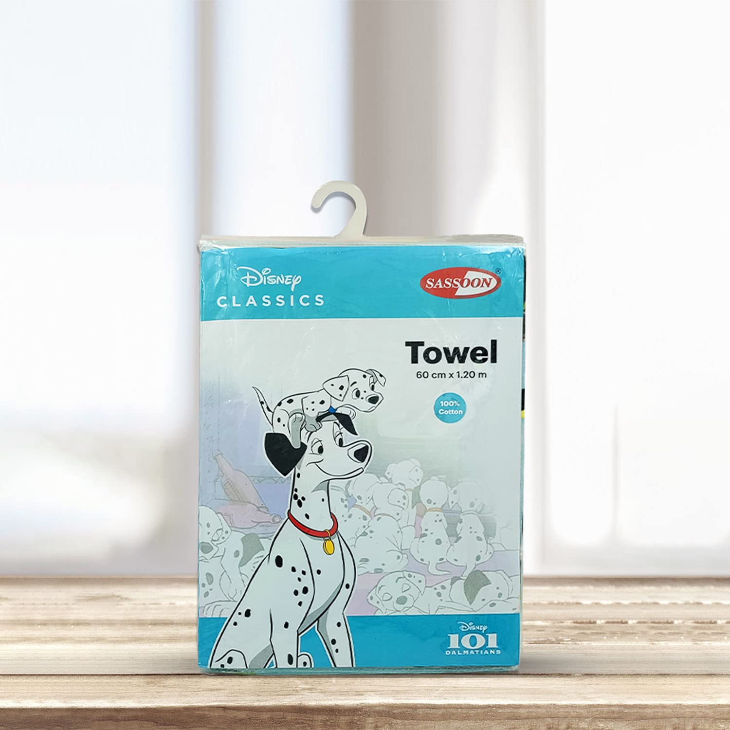 Sassoon Dalmatian Cotton Kids Bath Towel In 400 Gsm- 60 Cm X 120 Cm