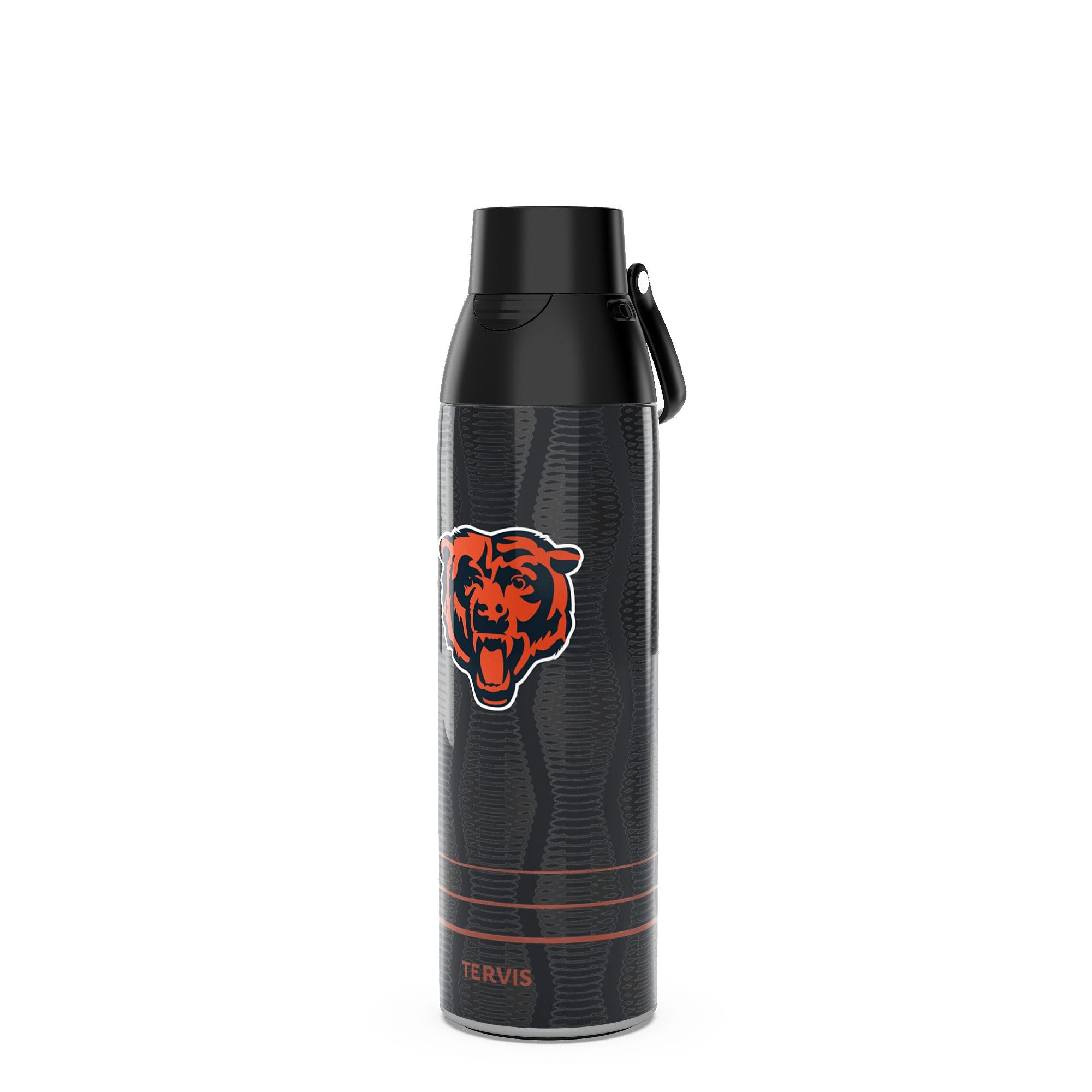 Tervis Venture Water Bottle NFL Chicago Bears - Full Speed Triple Insulated Tumbler Travel Cup Keeps Drinks Cold & Hot, 26oz, St