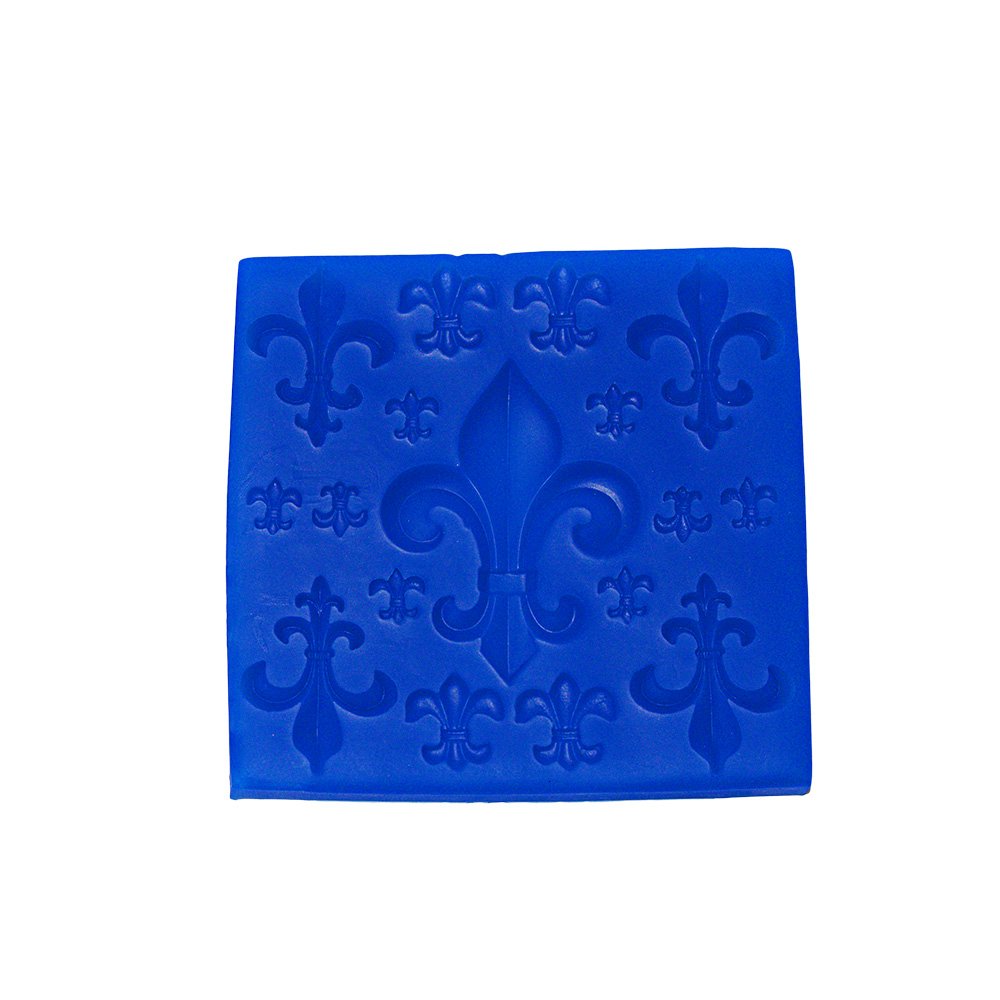 Fleur De Lis Set Silicone Mold Mn159 By First Impressions Molds