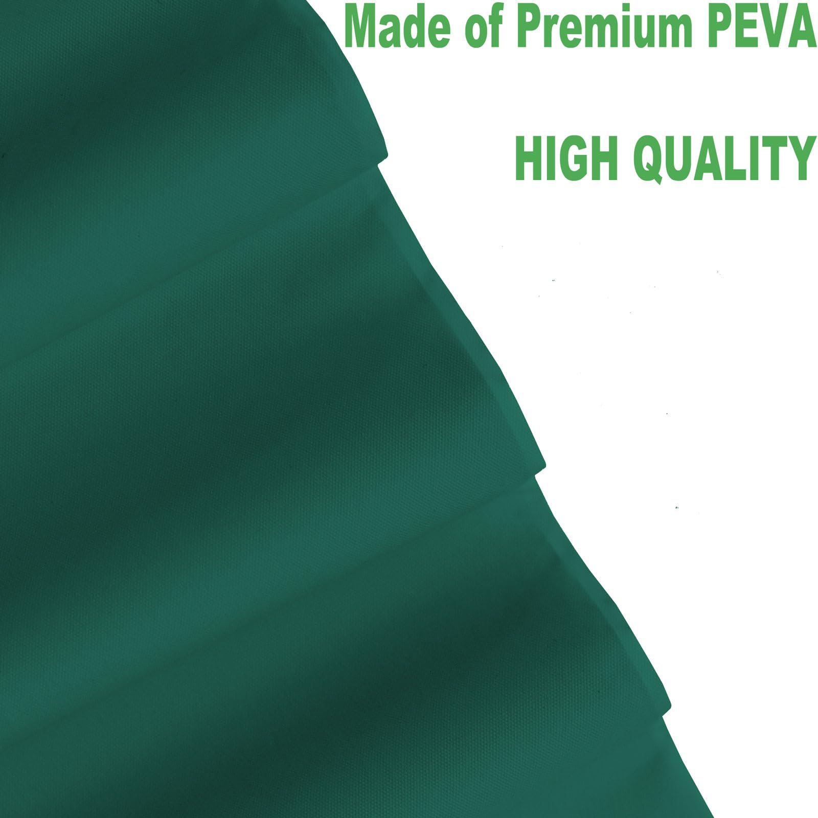 Plastic Dark Green Tablecloths 3 Pack Forest Green Disposable Table Covers 54'' X 108'' Hunter Green Table Cloths For Tropical T