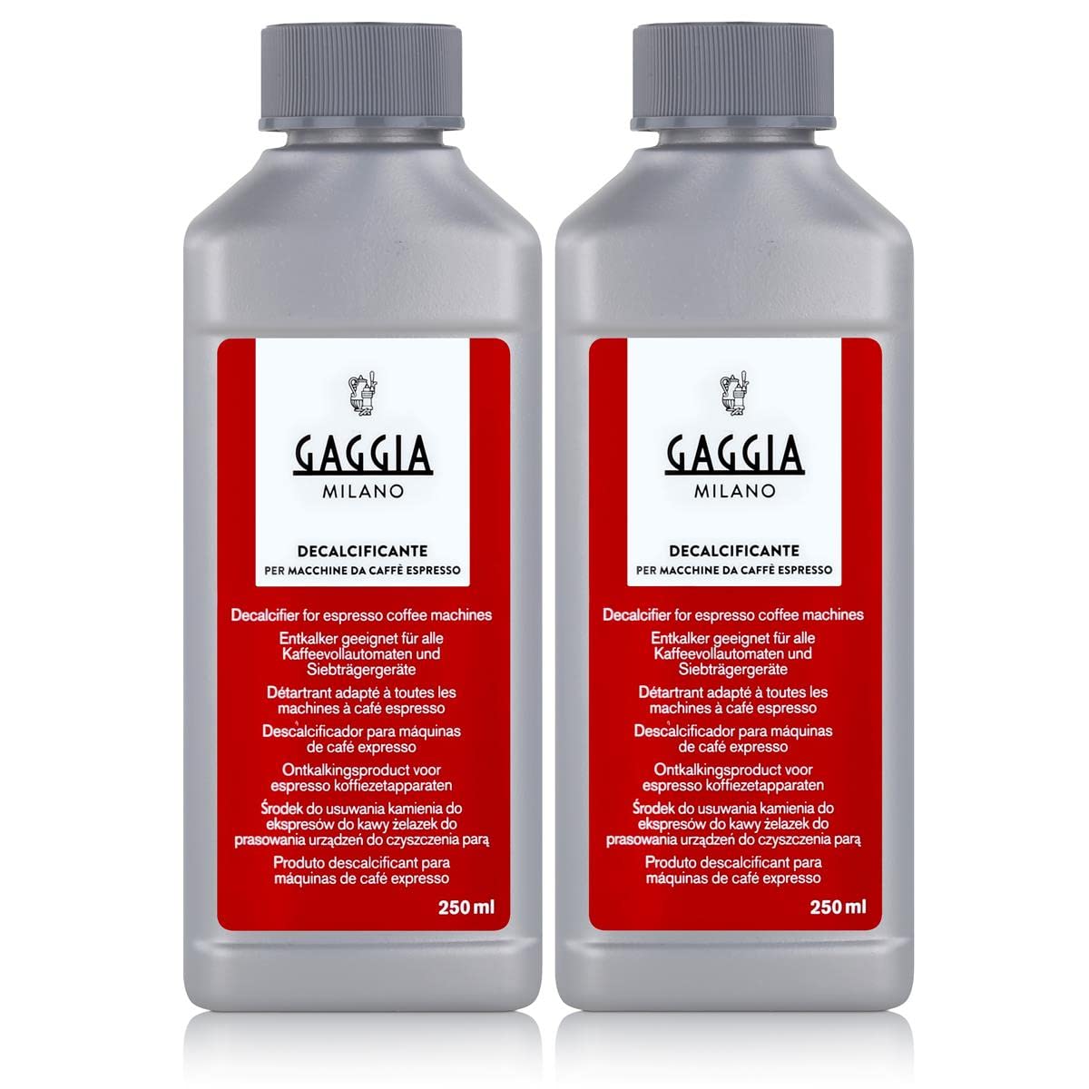 Gaggia Decalcifier Descaler Solution 250Ml (2 Bottles)