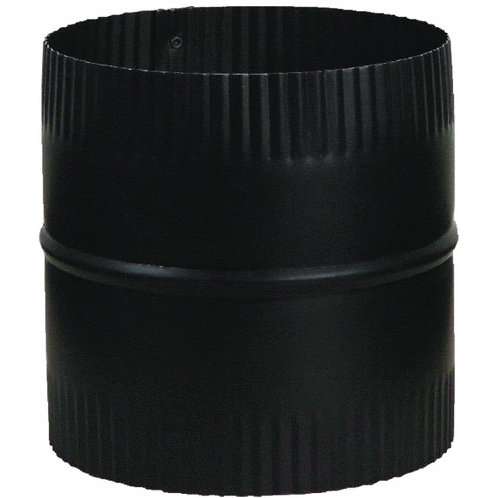Imperial Manufacturing Group Bm0049 8 Black Matte Double End Crimped Stovepipe Connector Union