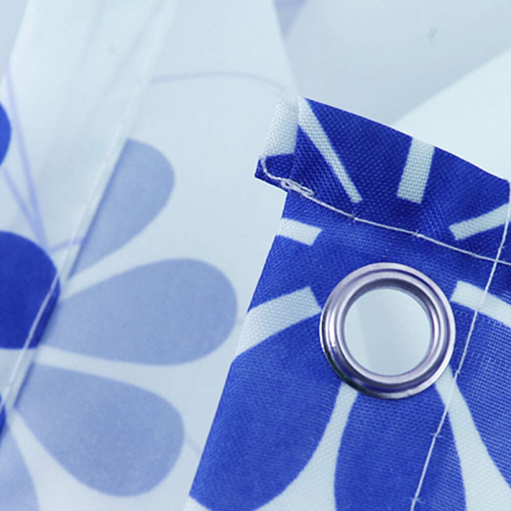 Jingjiji Fantasy Forest Green Shower Curtain Fairy Tale Mushroom Jungle Tree Pond Meadow Butterfly Elf Moon Night View Bathroom