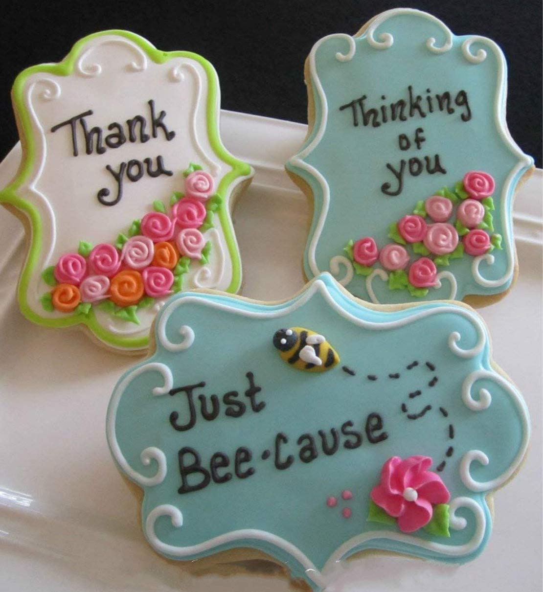Gxhuang Plaque Frame Cookie Cutter - Stainless Steel