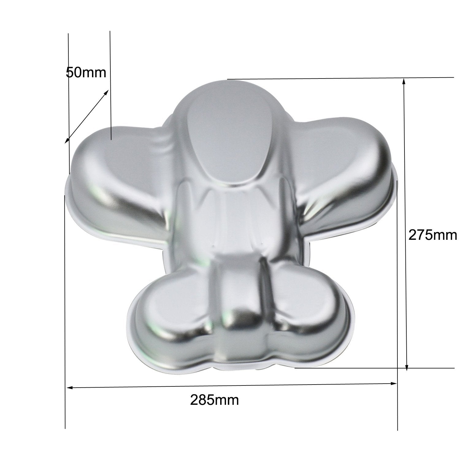 Gxhuang 11 Inch Plane Aluminum Alloy Cake Baking Mold Springform Pan (Airplane)