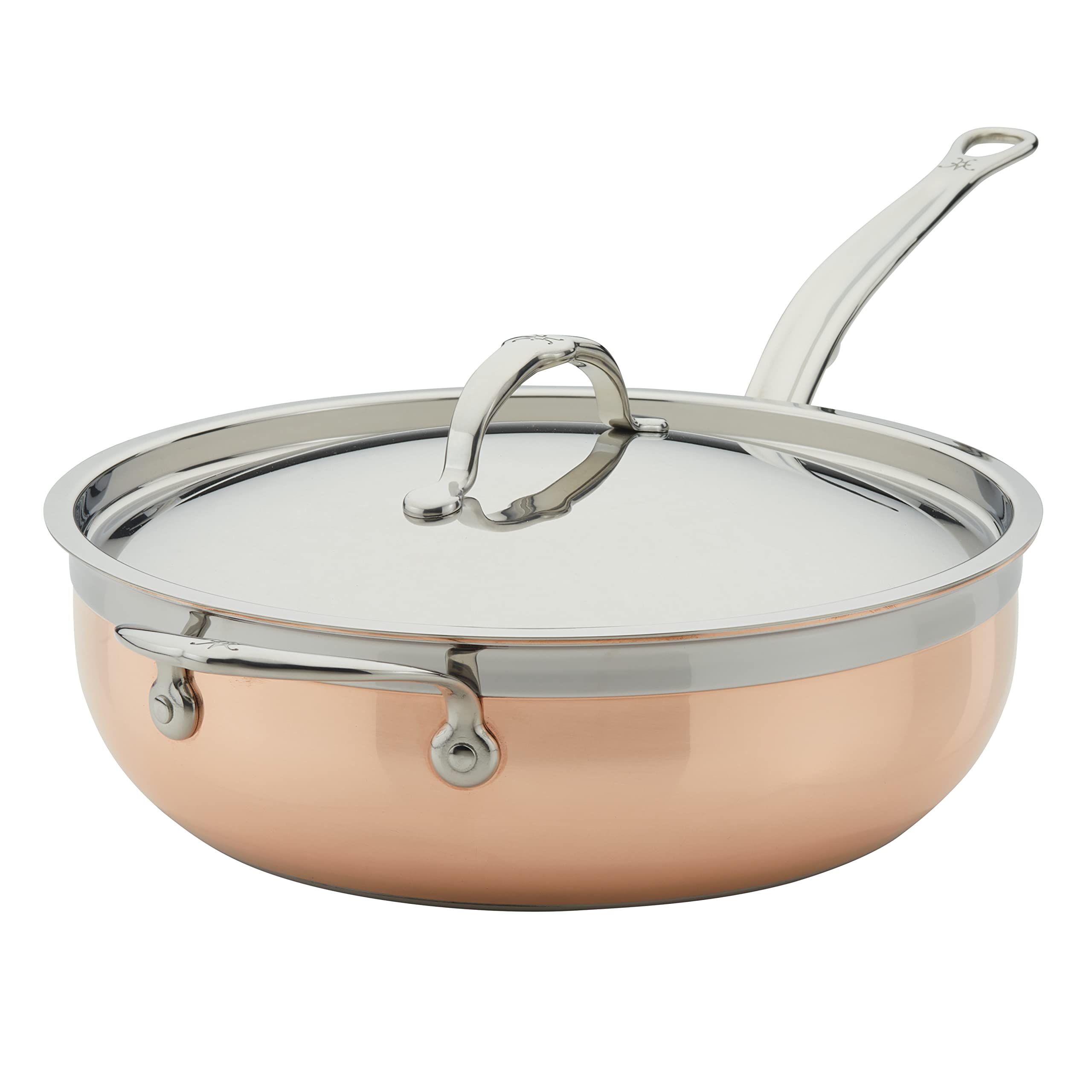 Hestan - Copperbond Collection - 100% Pure Copper All-In-One Pan, Induction Cooktop Compatible, 5 Quart