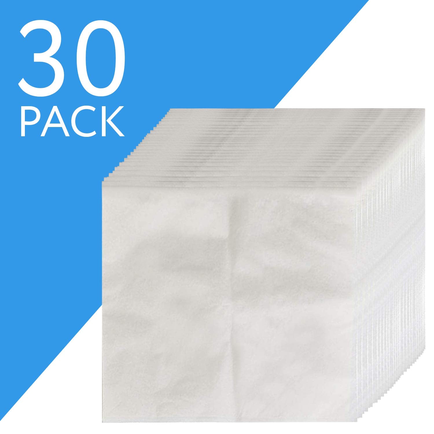 Impresa 30 Pack Cold Brew Paper Filter Bags Compatible Replacement For Toddy(R) & Oxo Brew - Home Cold Brew System Filter Bag -