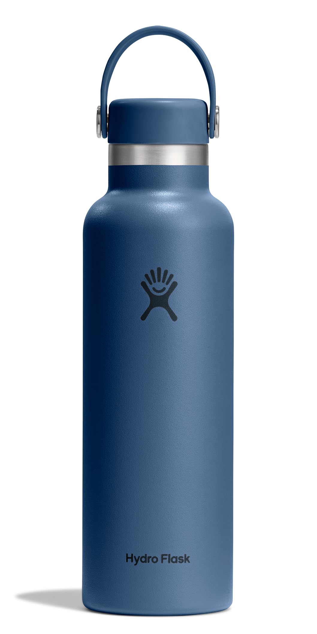 Hydro Flask Water Bottle - Insulated Stainless Steel - Non Spill, Leakproof in 21 Oz Harbor Blue
