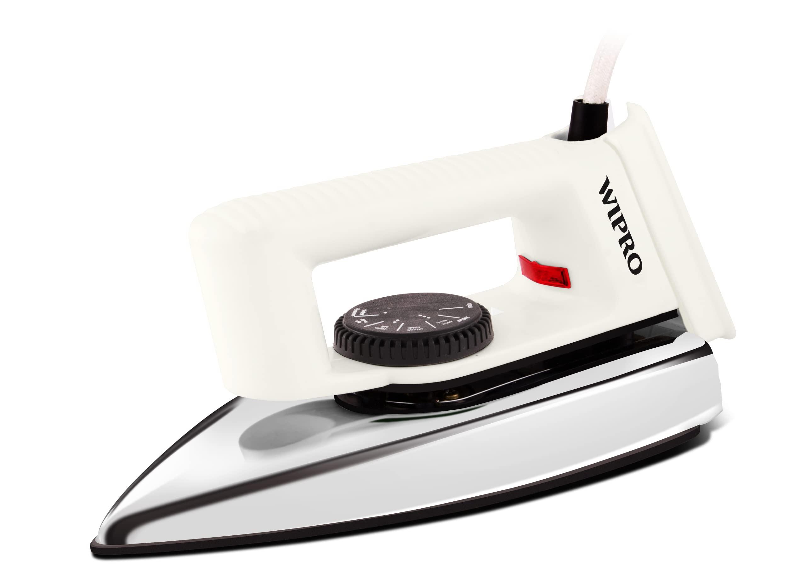 Wipro Magiq Vi121100 Automatic Electric Dry Iron 1000 Watts |Instant Heating | NonStick Coated Sole Plate | Multiple Temperatur