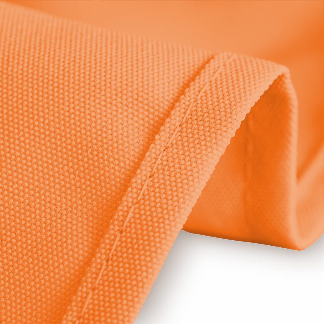 Ltc Linens 5 Pack Orange Rectangular Tablecloths 70 X 120 Inches For 6 Or 8 Feet Rectangle Banquet Tables With Half-Drop - Stain
