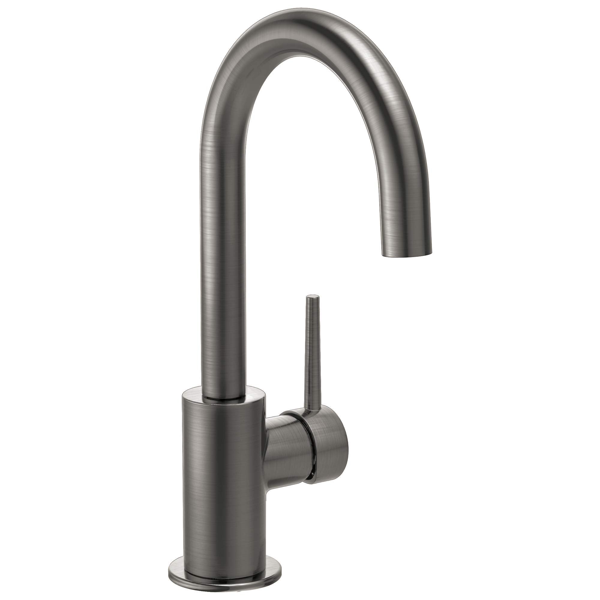 Delta Faucet Trinsic Black Stainless Bar Faucet, Sink Faucet Single Hole, Wet Bar Faucets Single Hole, Prep Sink Faucet, Faucet 