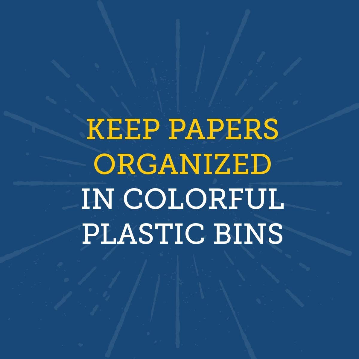 Really Good Stuff - 666019 Plastic Desktop Paper Storage Baskets For Classroom Or Home Use - 14   X10    Plastic Mesh Baskets Ke