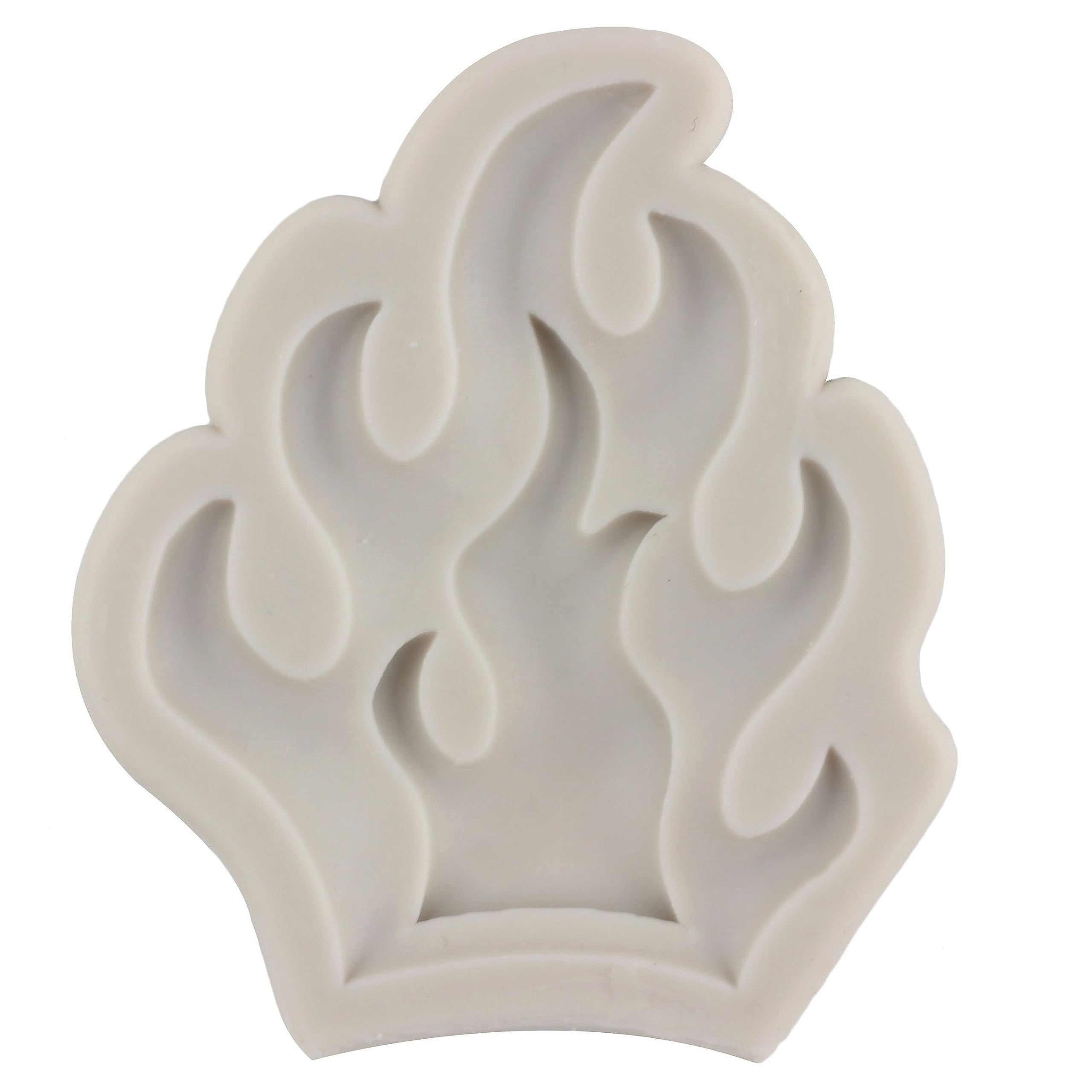 Sijiangmold Flame Fondant Molds Fire Cake Decorating Silicone Molds For Cupcake Topper Cake Decorating Chocolate Candy Craft Gum