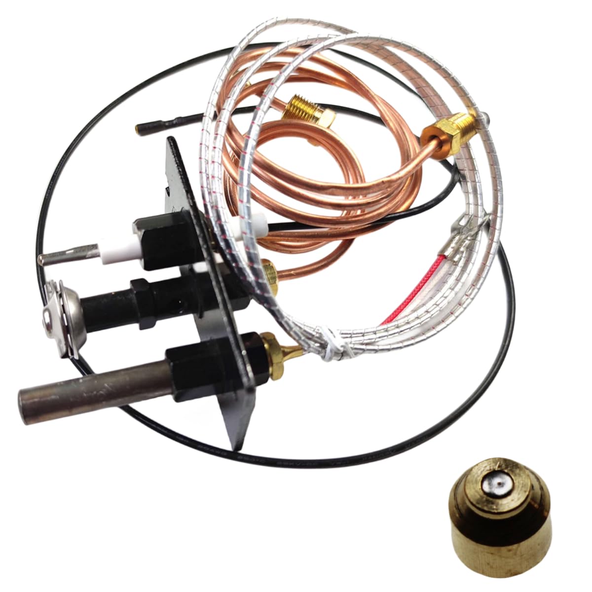 10002264 Pilot Assembly Ng Fireplace Replacement Of Hht Majestic & Vc Ng Pilot Assembly For Fireplaces, Fryer With 750Mv Thermop