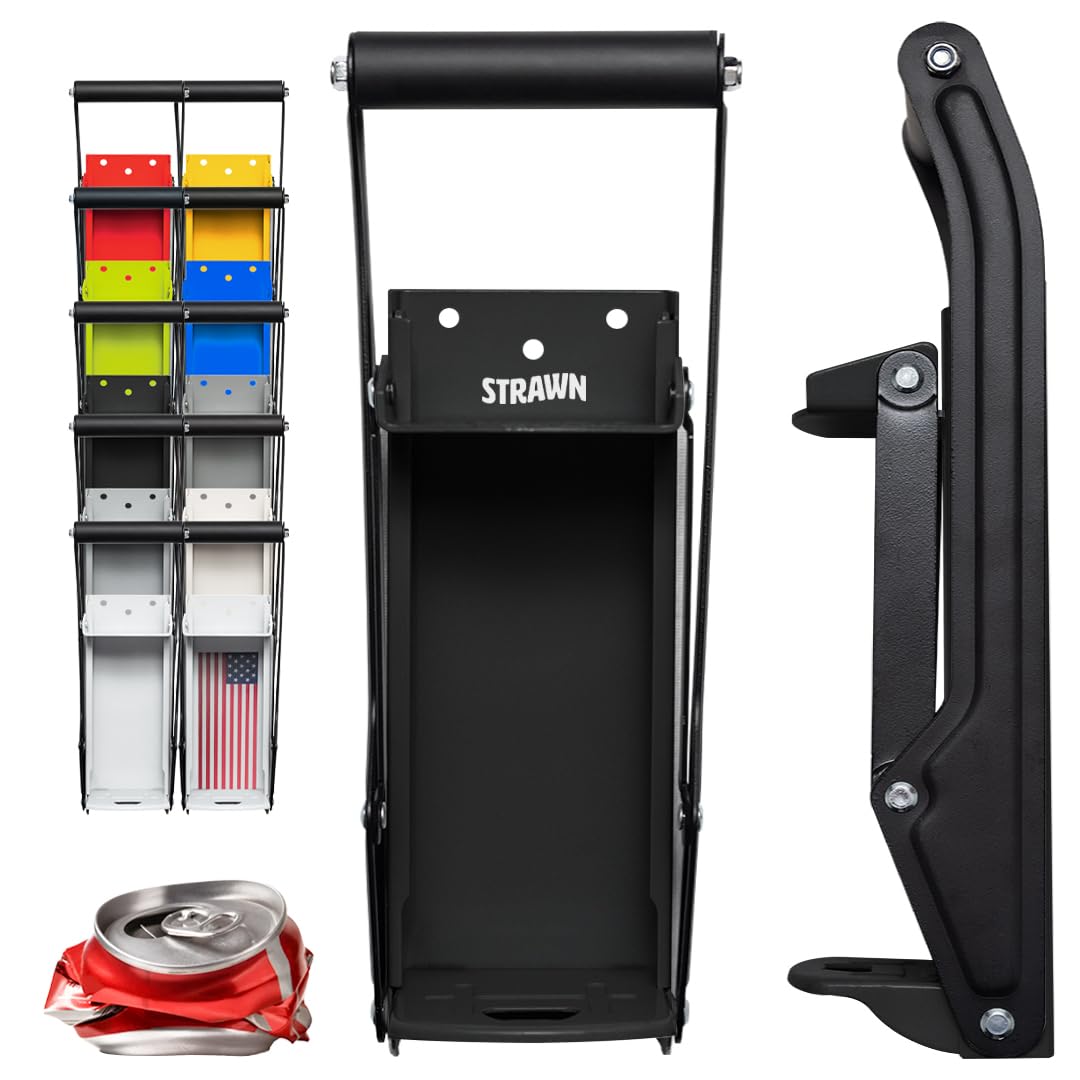 Can Crushers  Wall Mounted Aluminum Can Smasher  Ideal for Garbage Can and Recycling Bin  Outdoor Bar Accessories MustHave 
