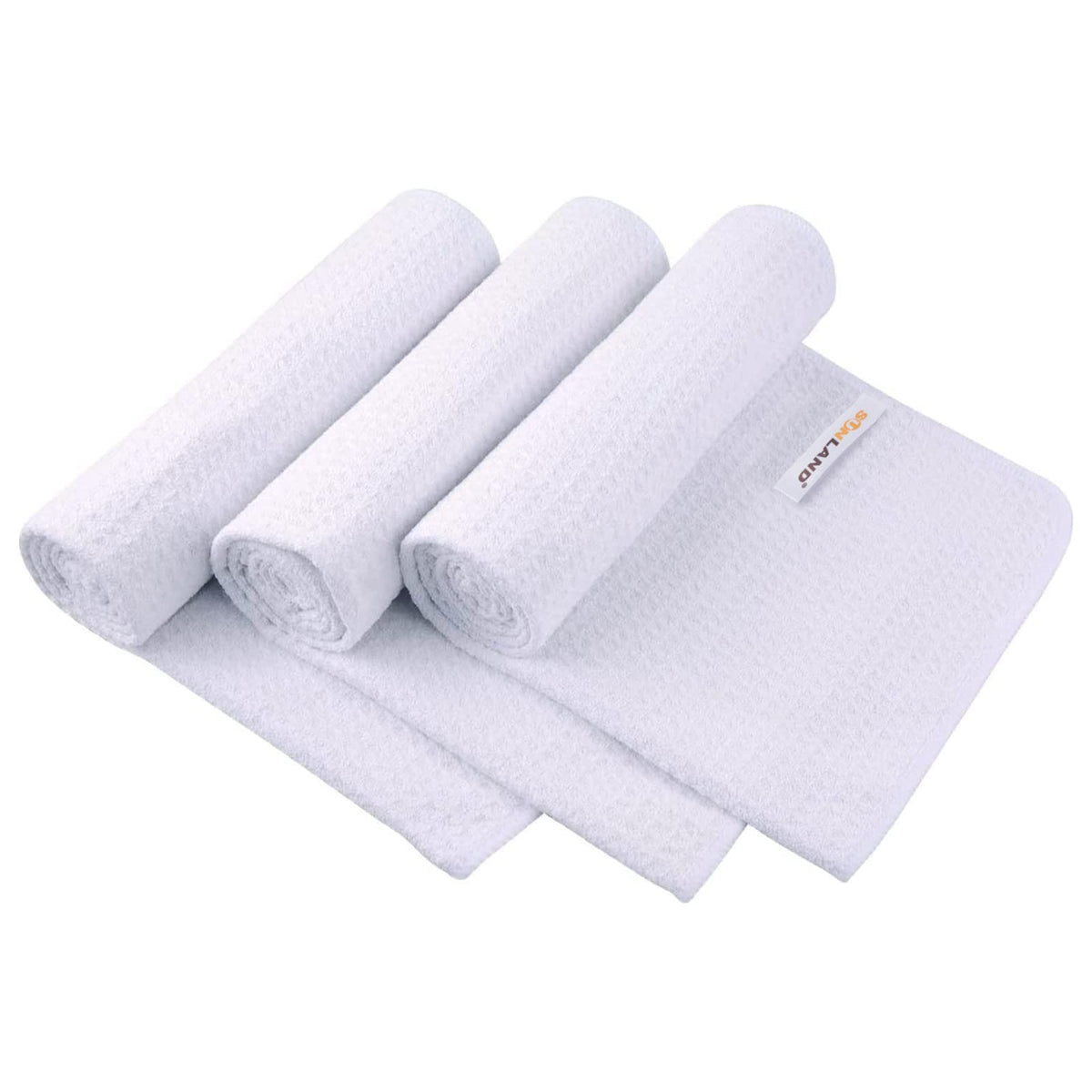 Sunland Microfiber Sports Workout Towels Fast Drying Fitness Sweat Towels For Men & Women Lightweight Multi-Purpose Gym Exercise