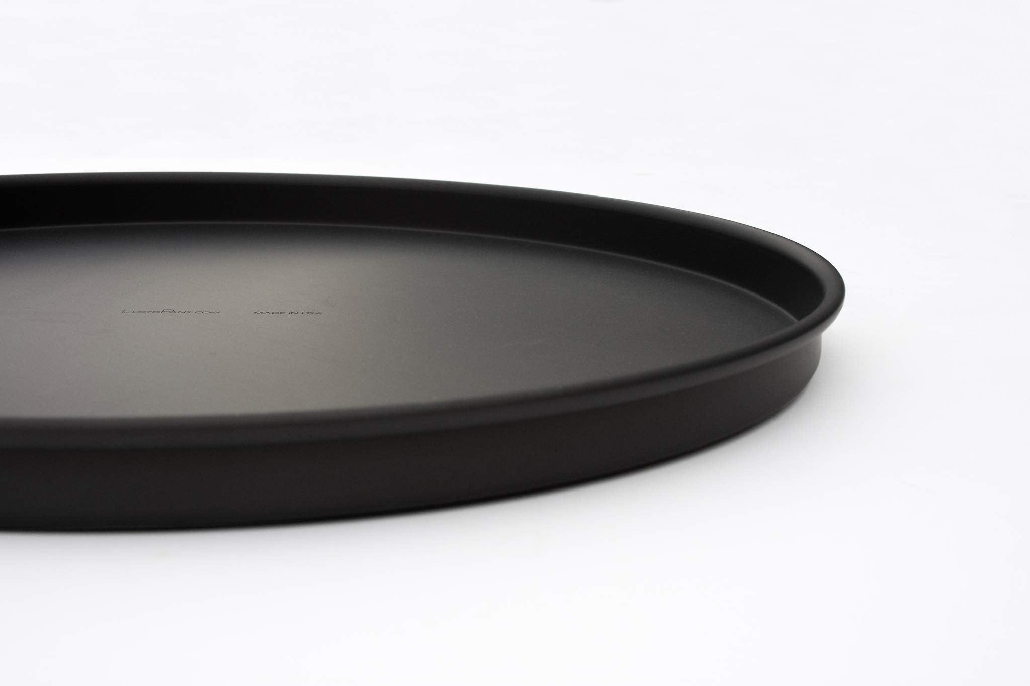 Lloydpans Straight Sided Pizza Pan, Pre-Seasoned Pstk (1, 14 Inch)