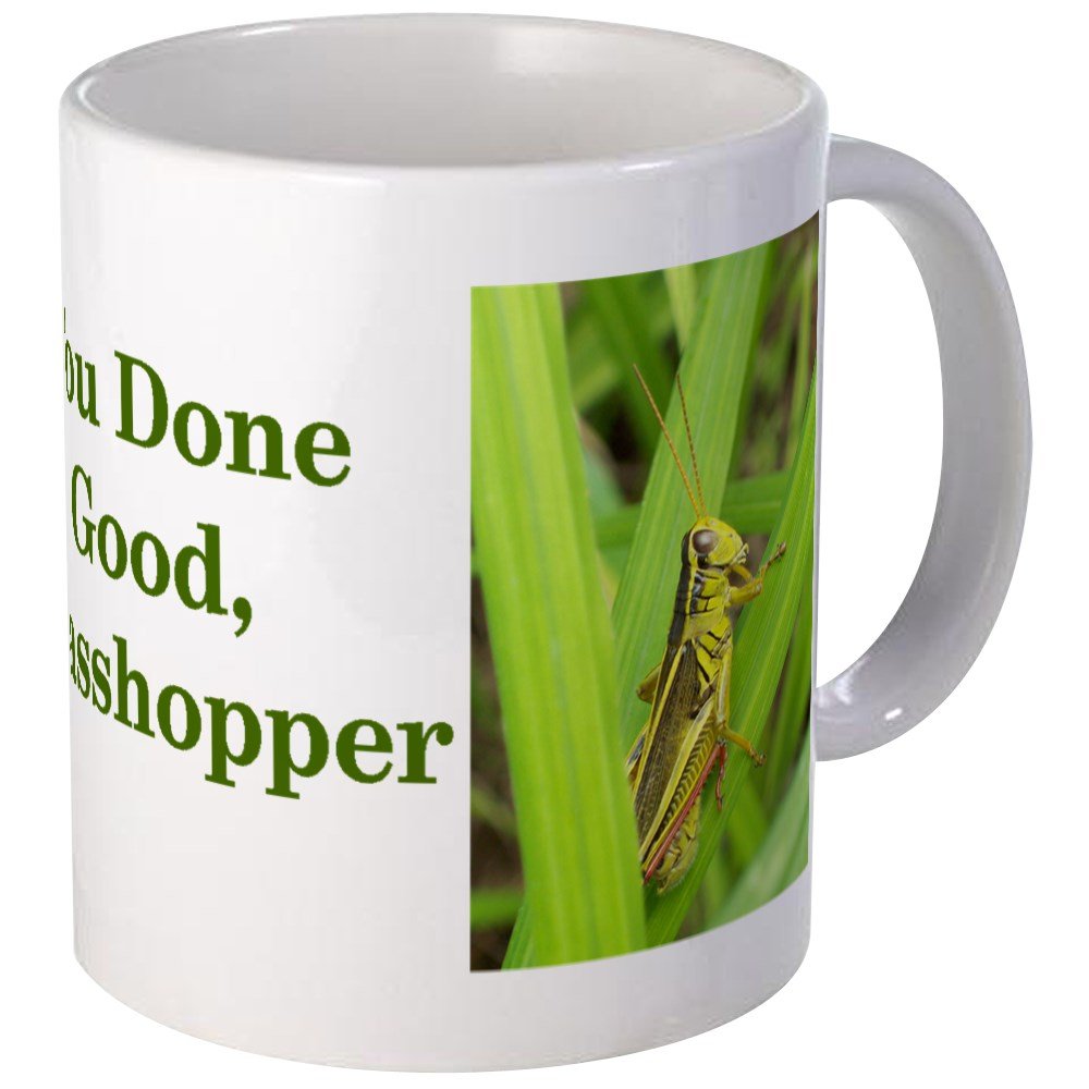 CafePress Grasshopper Mug 11 oz (325 ml) Ceramic Coffee Mug