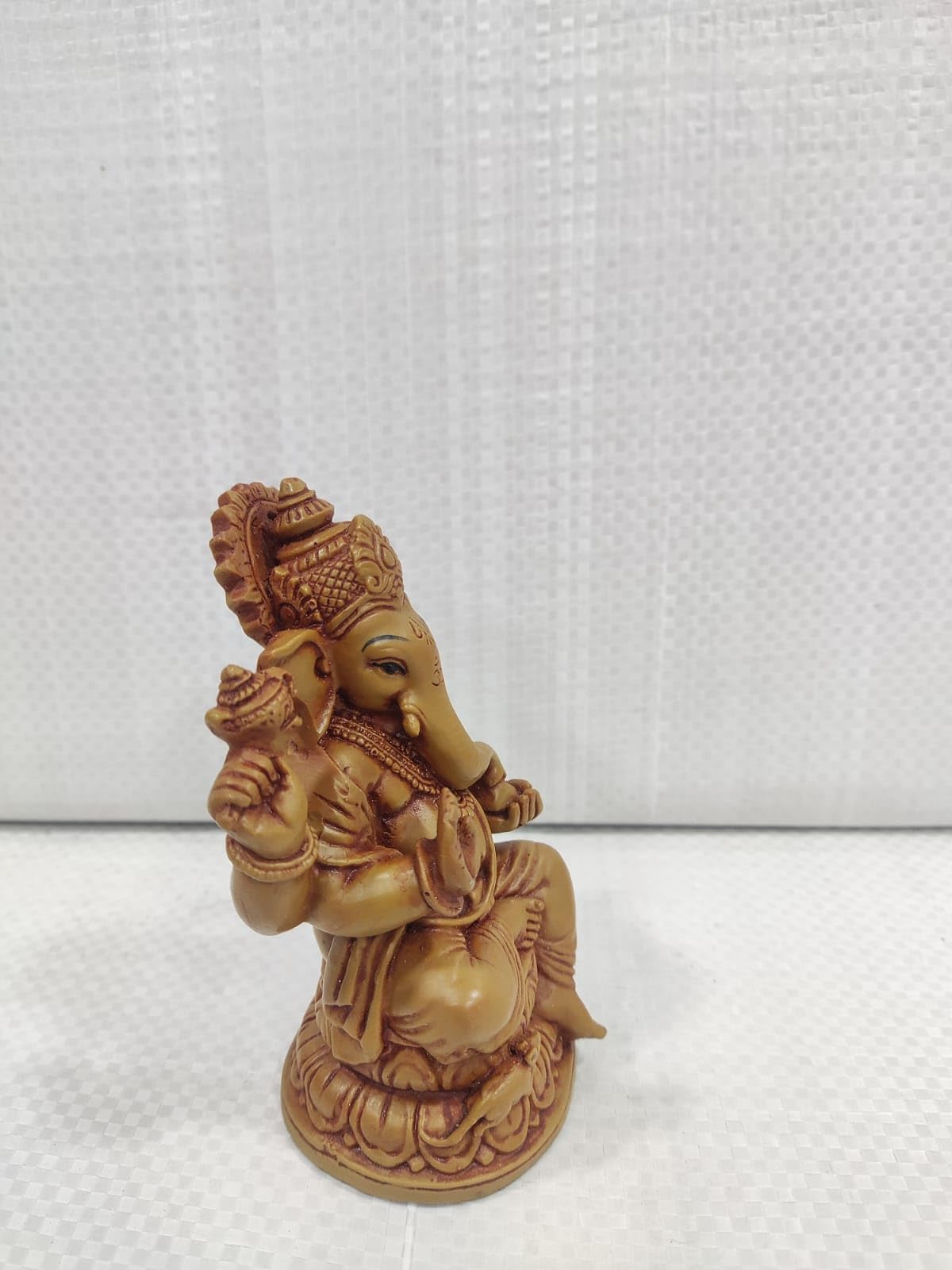 Pratima Ganesh Ji Ki Murti Sitting Base Beautiful Ganesha Statue Home Decorative Showpiece Lord Ganesha Idol Marble Ganpati Bapp