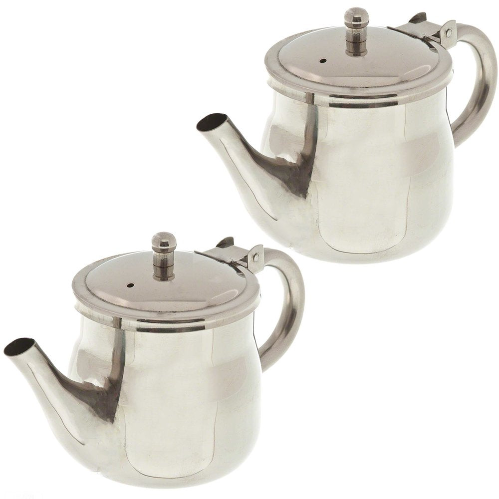 Update International Gns-10 10Oz Gooseneck Teapots (Pack Of 2)