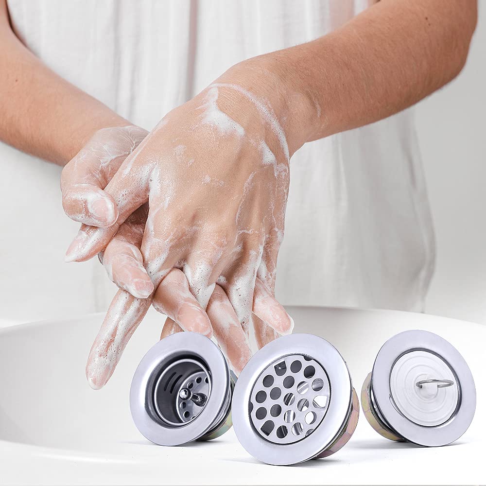 Varnahome Junior Duo Bar Stainless Steel Strainer Assembly 3- In-1