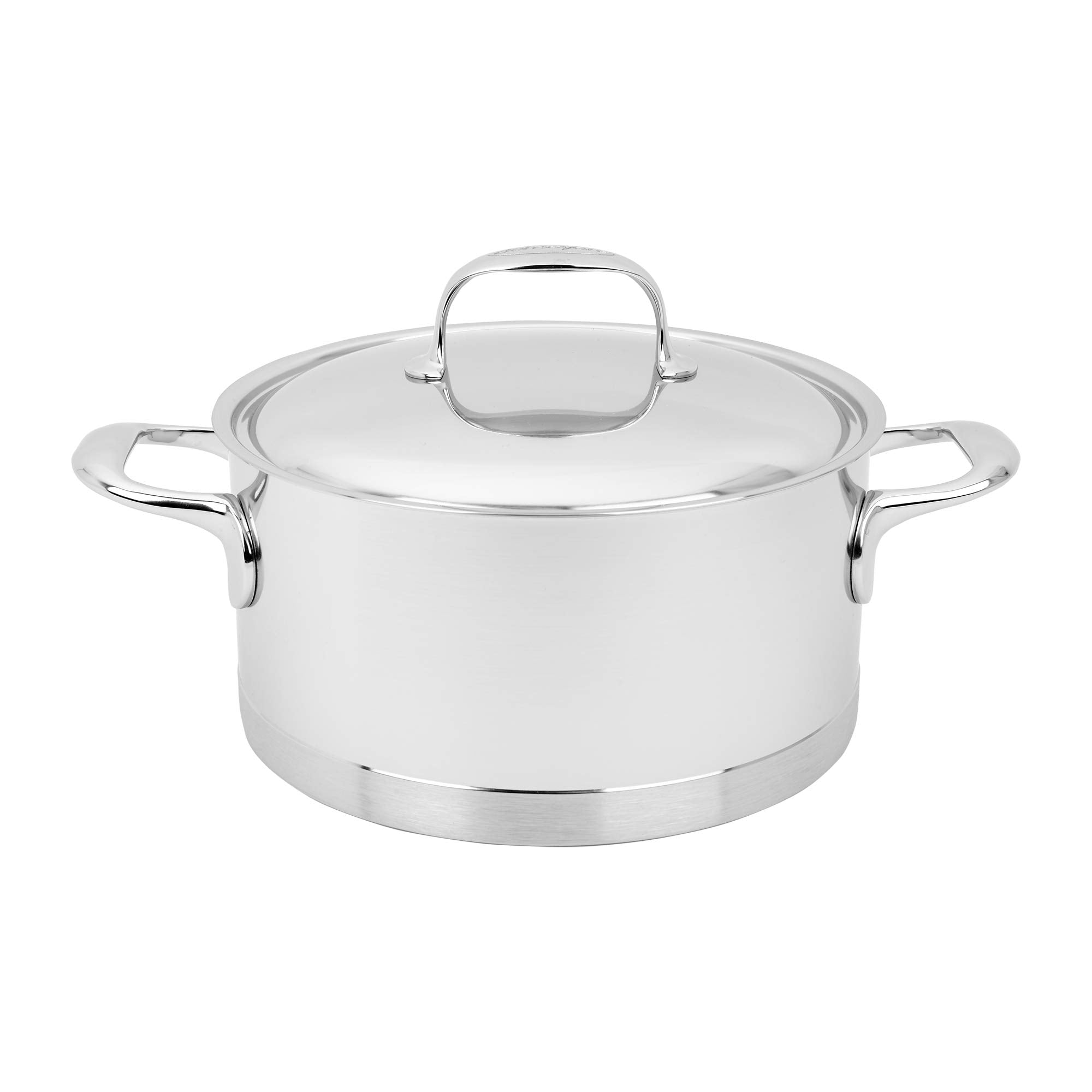 Demeyere Atlantis 7-Ply Stainless Steel Dutch Oven, 4.2-Qt
