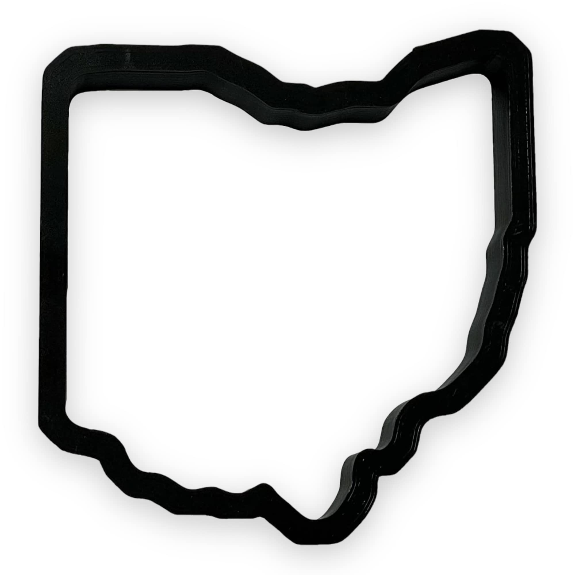 Ohio State Cookie Cutter With Easy To Push Design, For Sports, Work Events, And Graduation Celebrations (4 Inch)