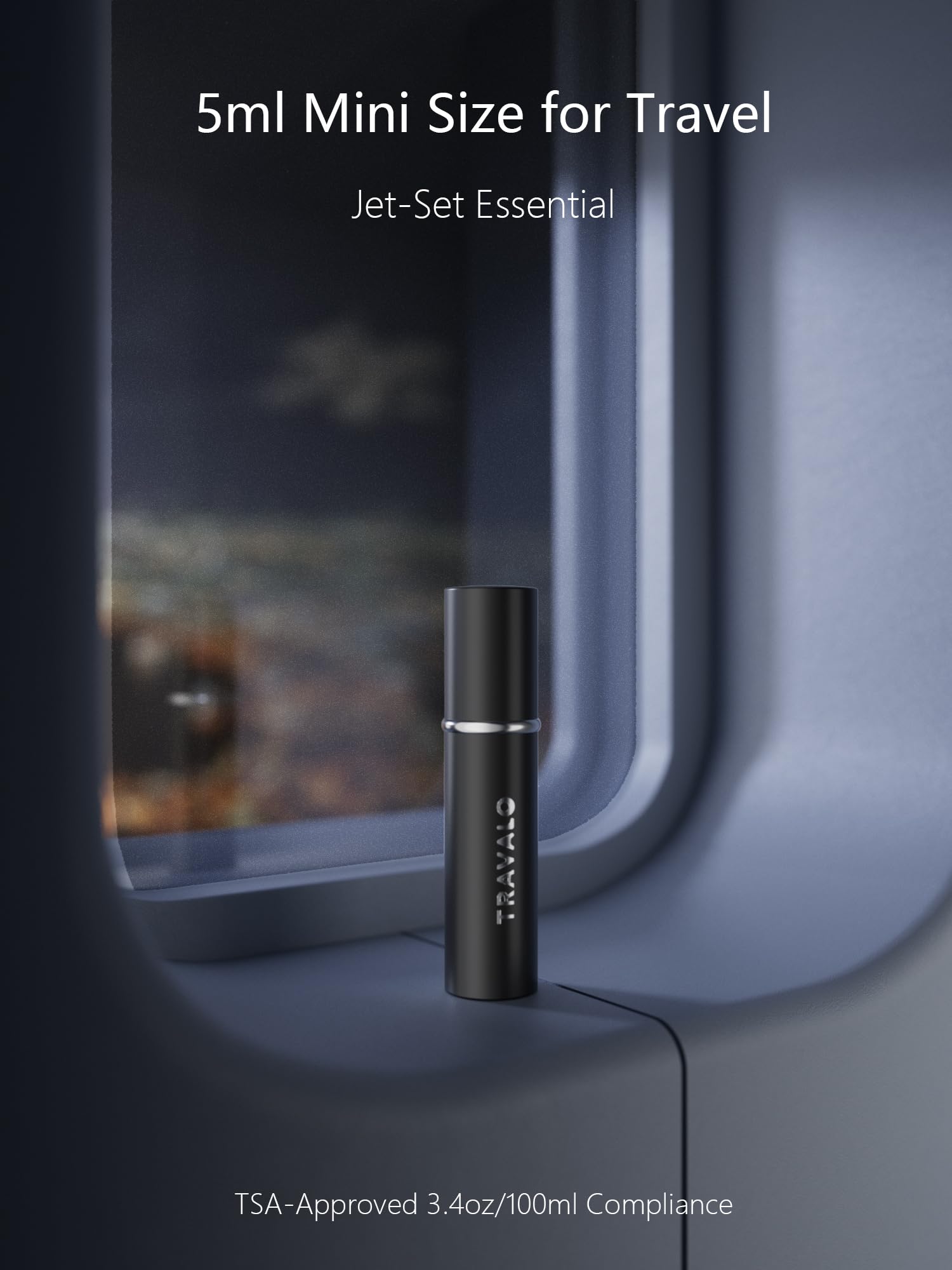 Refillable Perfume Atomizer, Bottom Filling Fragrances Perfume Bottle, Mini Cologne Dispenser, Travel Sized, Portable Sprayer Fo