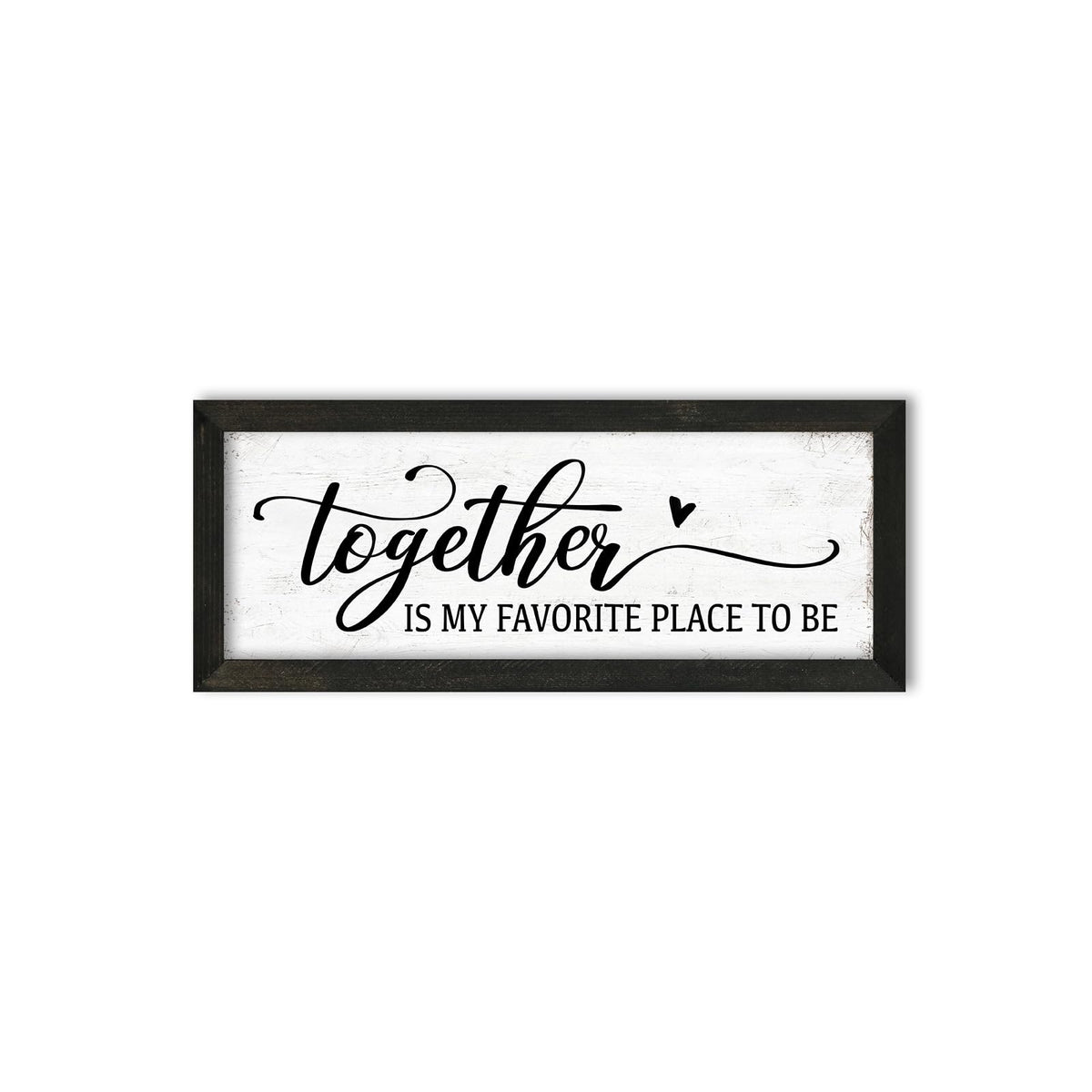 Together Is My Favorite Place To Be Wall Sign: Love Quotes Wall Decor Above Bed Master Bedroom Signs For Couples Romantic Family