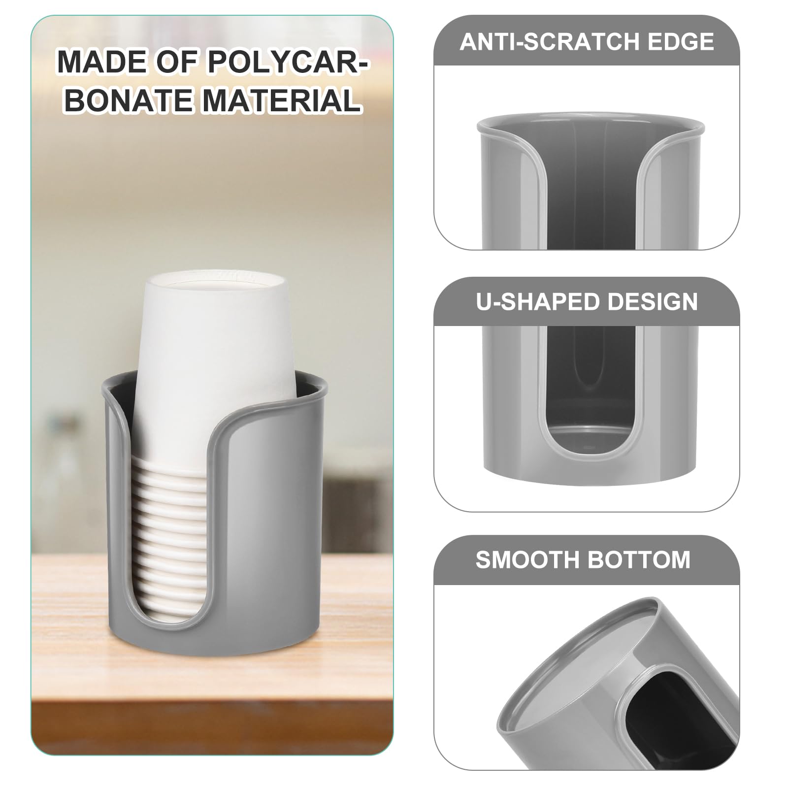 2 Pack Bathroom Cup Holder For Dixie Cups 3 Oz Bathroom Cups - Bathroom Cup Dispenser 3 Oz Countertop For Mouthwash Cups Small P