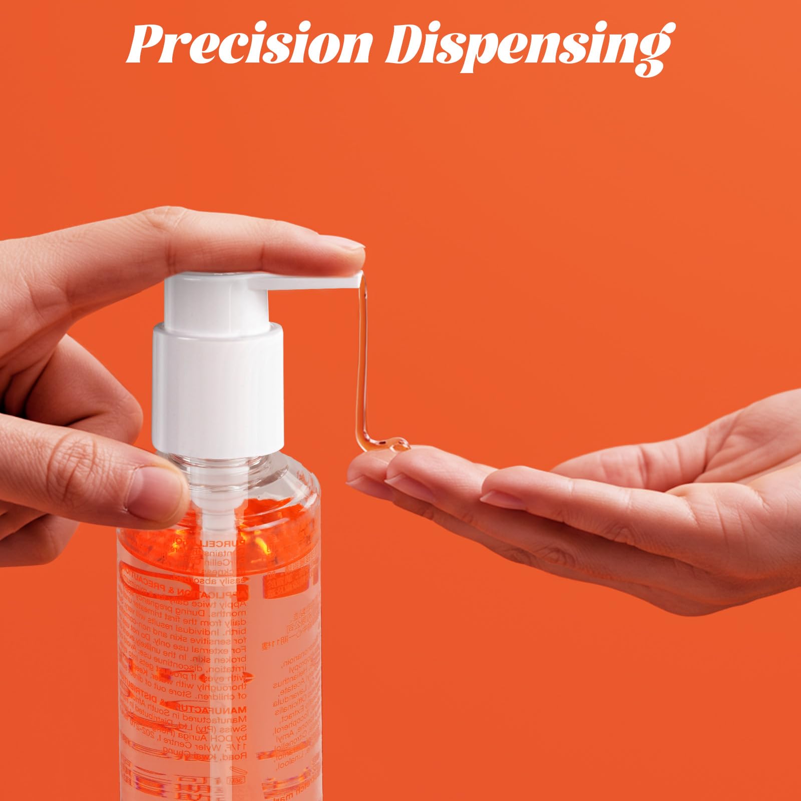 Replacement Dispenser Pump For Bio-Oil 6.7 Oz Skincare Bottle, 2 Pack, White