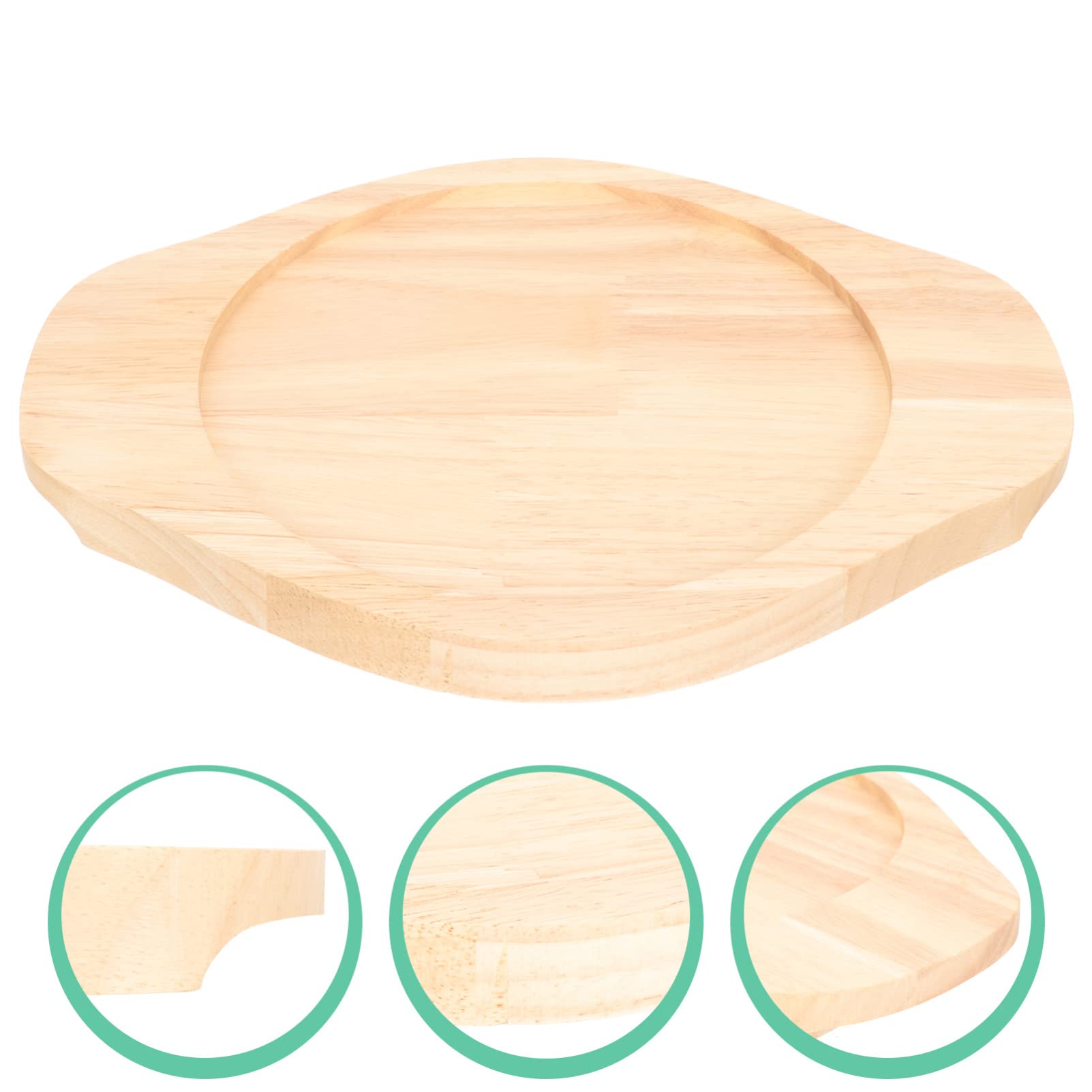 Wooden Fajita Underliner Fajita Board Fajita Steak Plate Base Fajita Sizzle Griddle Wooden Base Fajita Pan Grill Fajita Food Ser