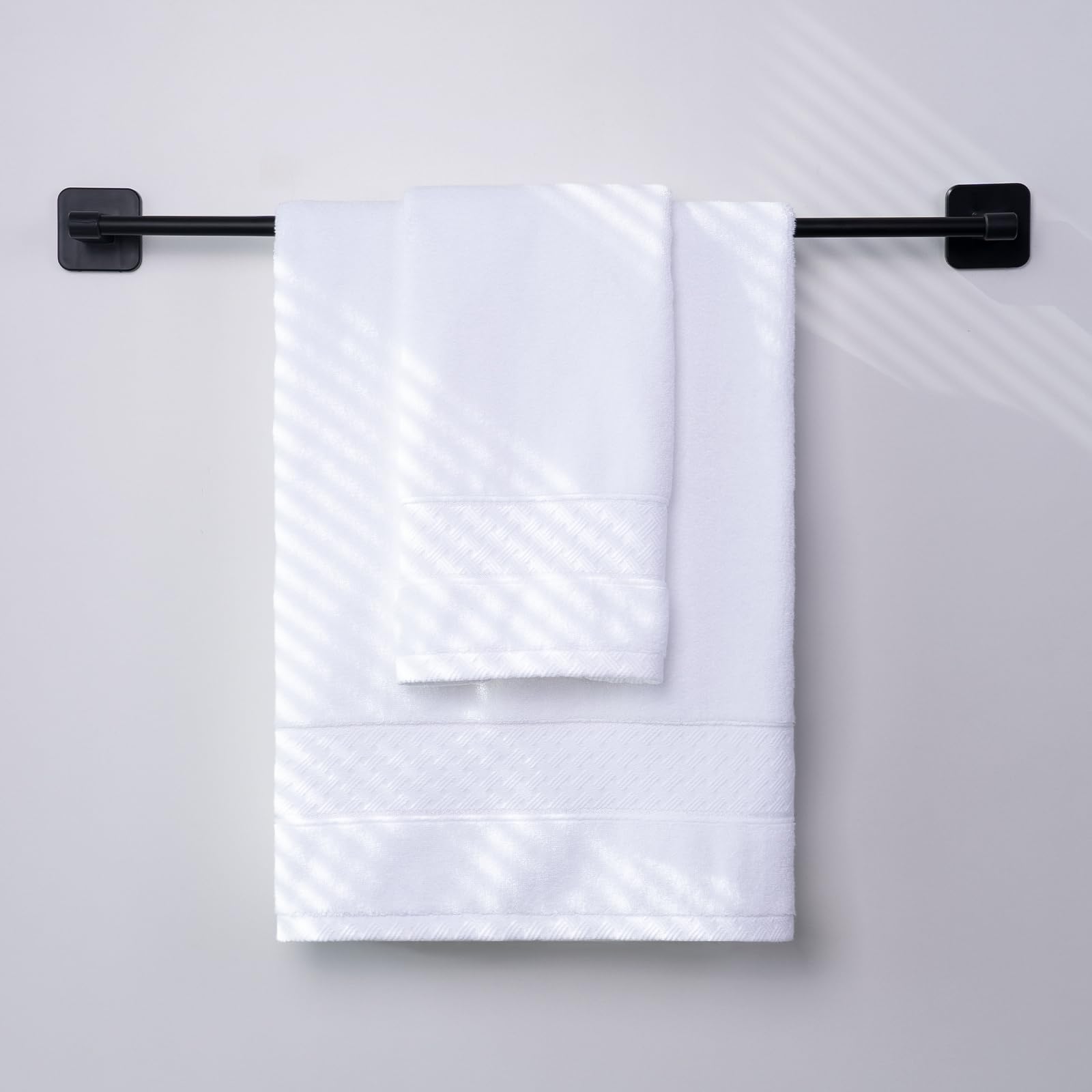 Cozyart White Bath Towels Set 6 Piece, Luxury 100% Turkish Cotton 650Gsm Hotel Quality, Soft, Absorbent,Towel Sets For Bathroom