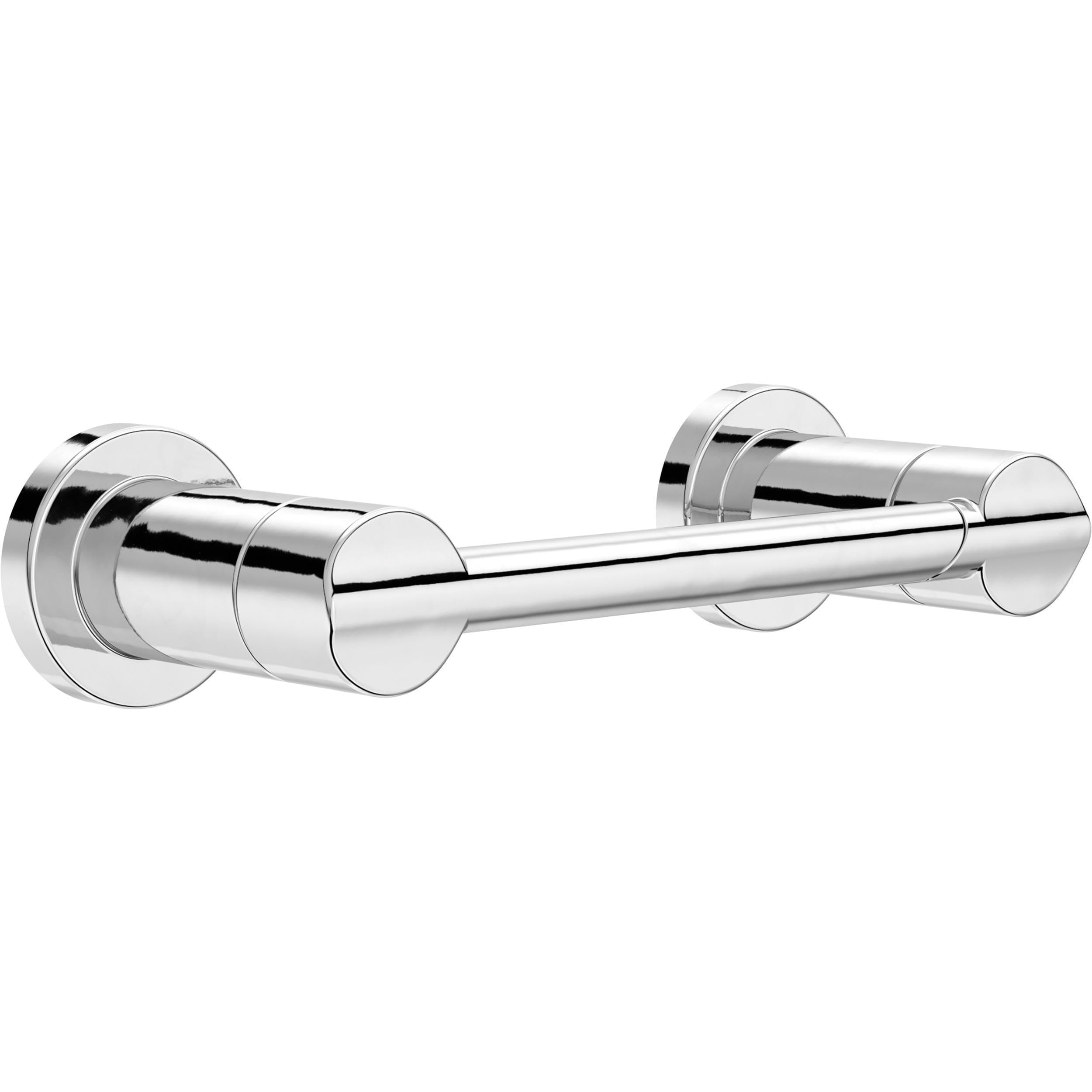 Delta Nicoli (1-Pack) Toilet Paper Holder Polished Chrome Tissue Roll Holder For Bathroom Organization And Storage Pivoting Toil