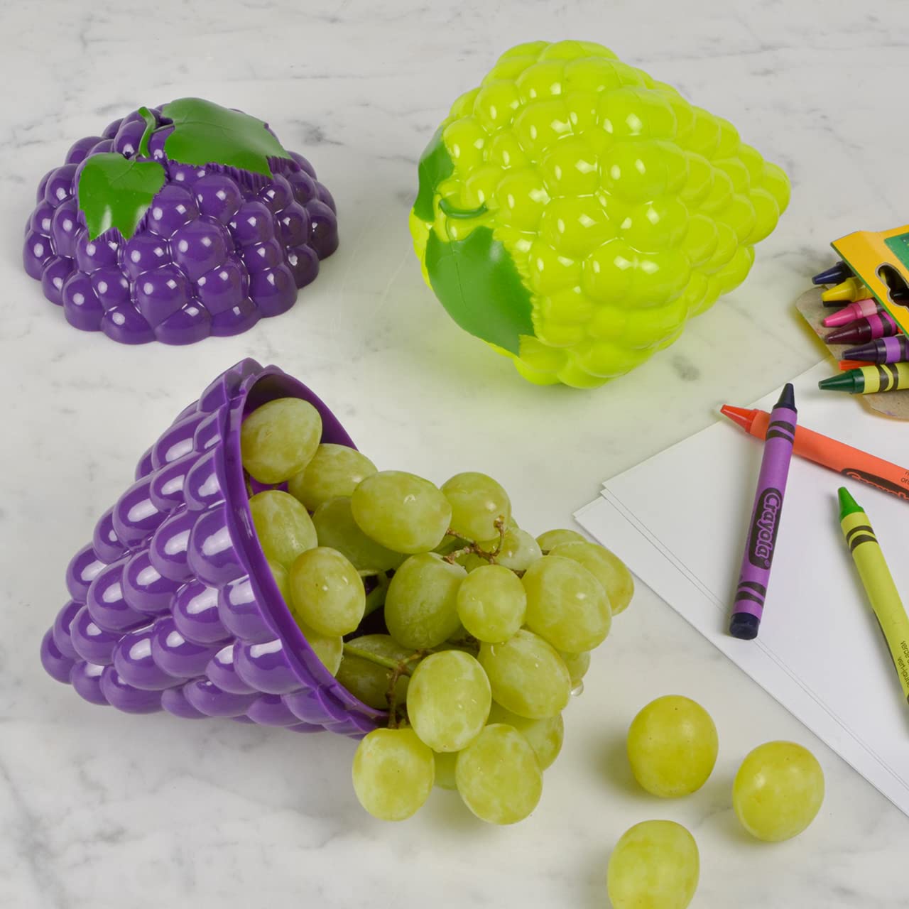 Hutzler Grapes To-Go Bento Box, Green