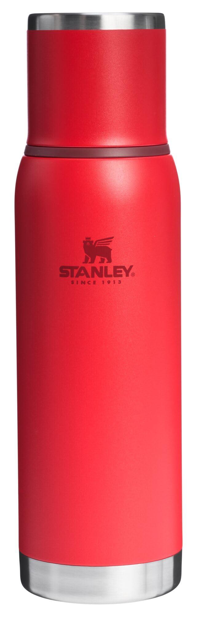 Stanley Adventure-To-Go Vacuum Bottle 1.1 qt | Wide Mouth with Leakproof Cup Lid | Keep Drinks Hot or Cold | Packable for Travel