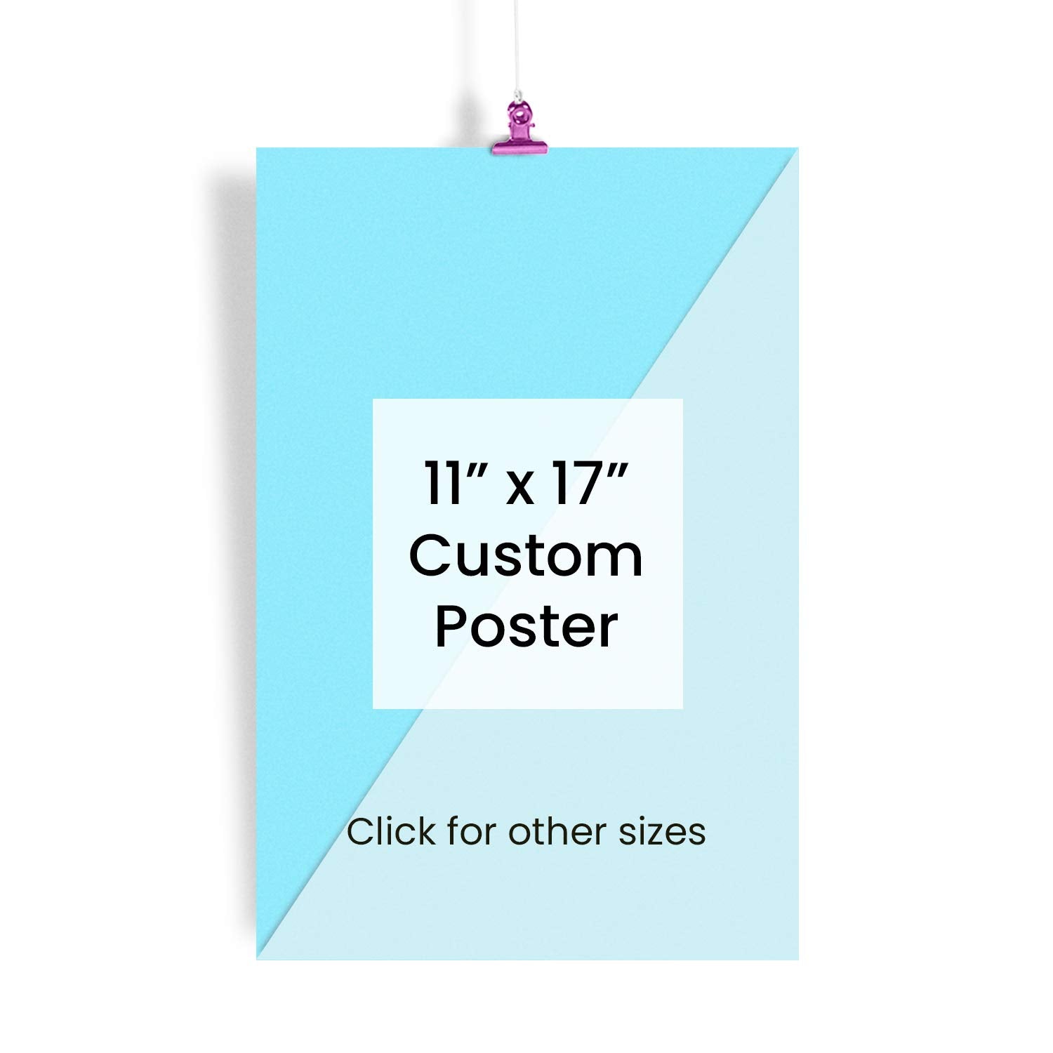 Ezposterprints - Upload Your Image/Photo - Custom Personalized Photo To Poster Printing, Wall Art Prints - (11 X 17 Inches)