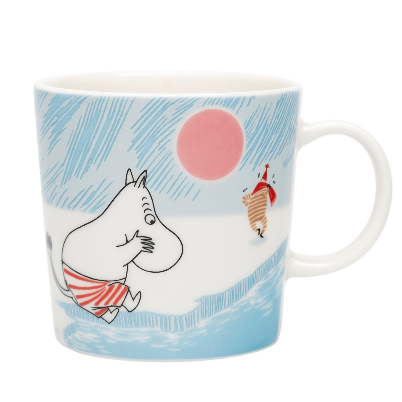 Moomin mug 0.3l 10oz Ice Swimming