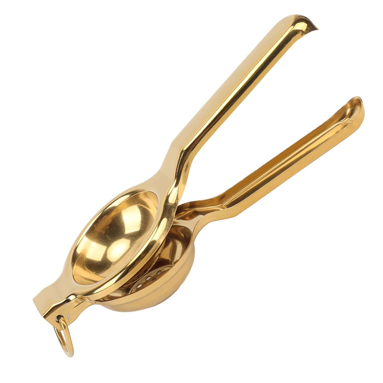 Lemon Squeezer, Stainless Steel Fruit Squeezer Hand Press With Long Non Slip Grip, Manual Lime Squeezer Lemon Juicer Citrus Sque